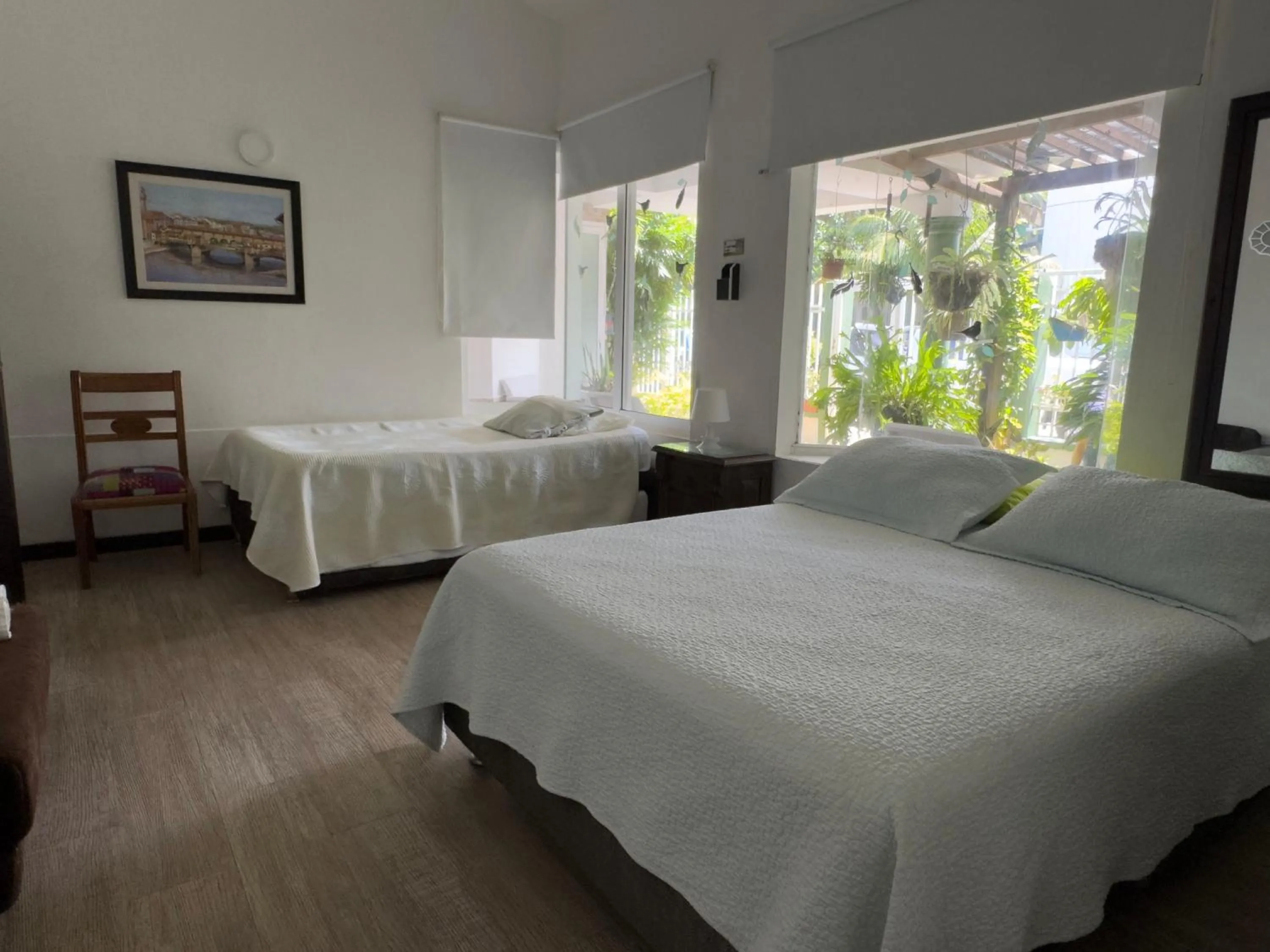 Bed in Hospedaje Solymar Sarie Bay