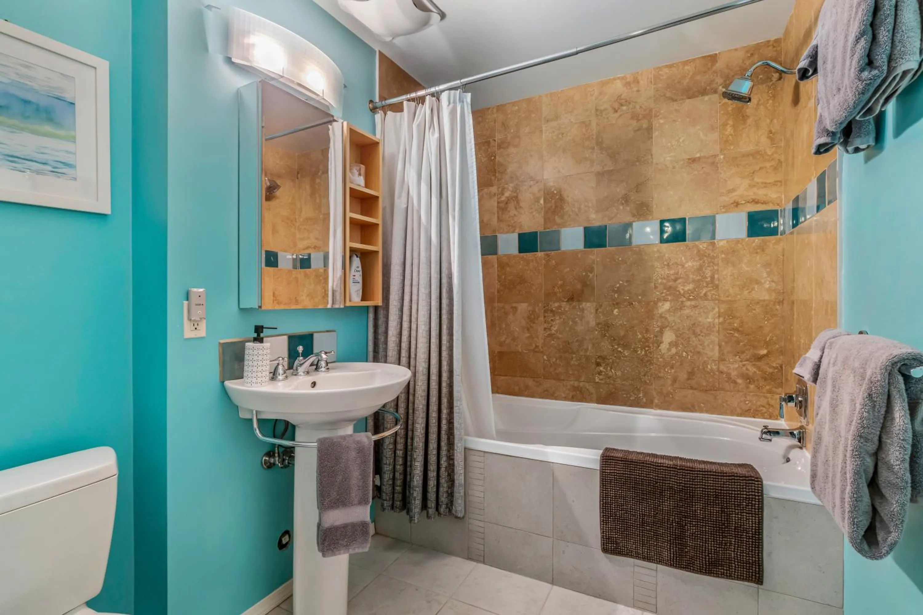 Bathroom in Cloudside Hotel