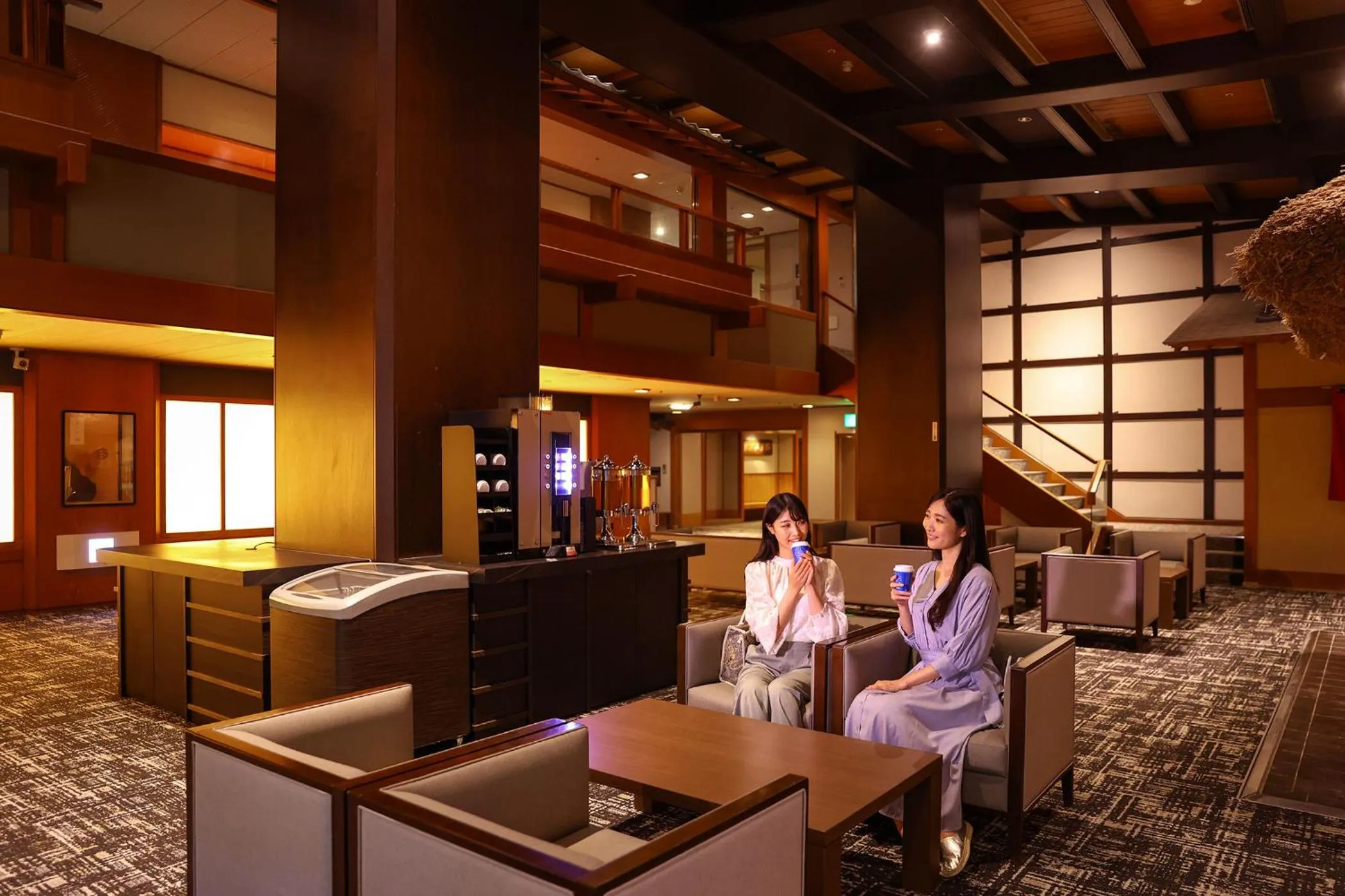 Area and facilities in Ooedo Onsen Monogatari Premium Yamashitaya