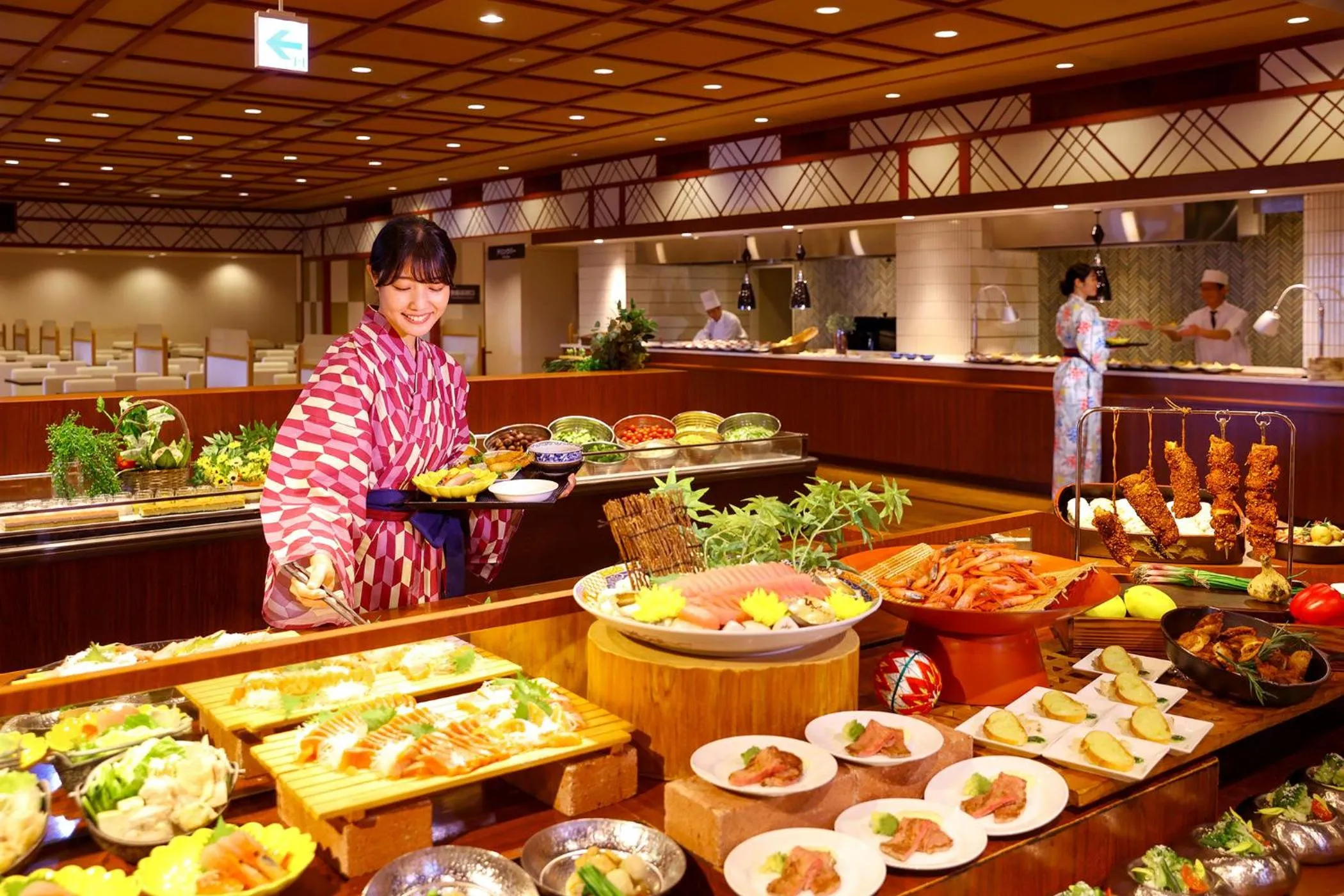 Restaurant/places to eat in Ooedo Onsen Monogatari Premium Yamashitaya