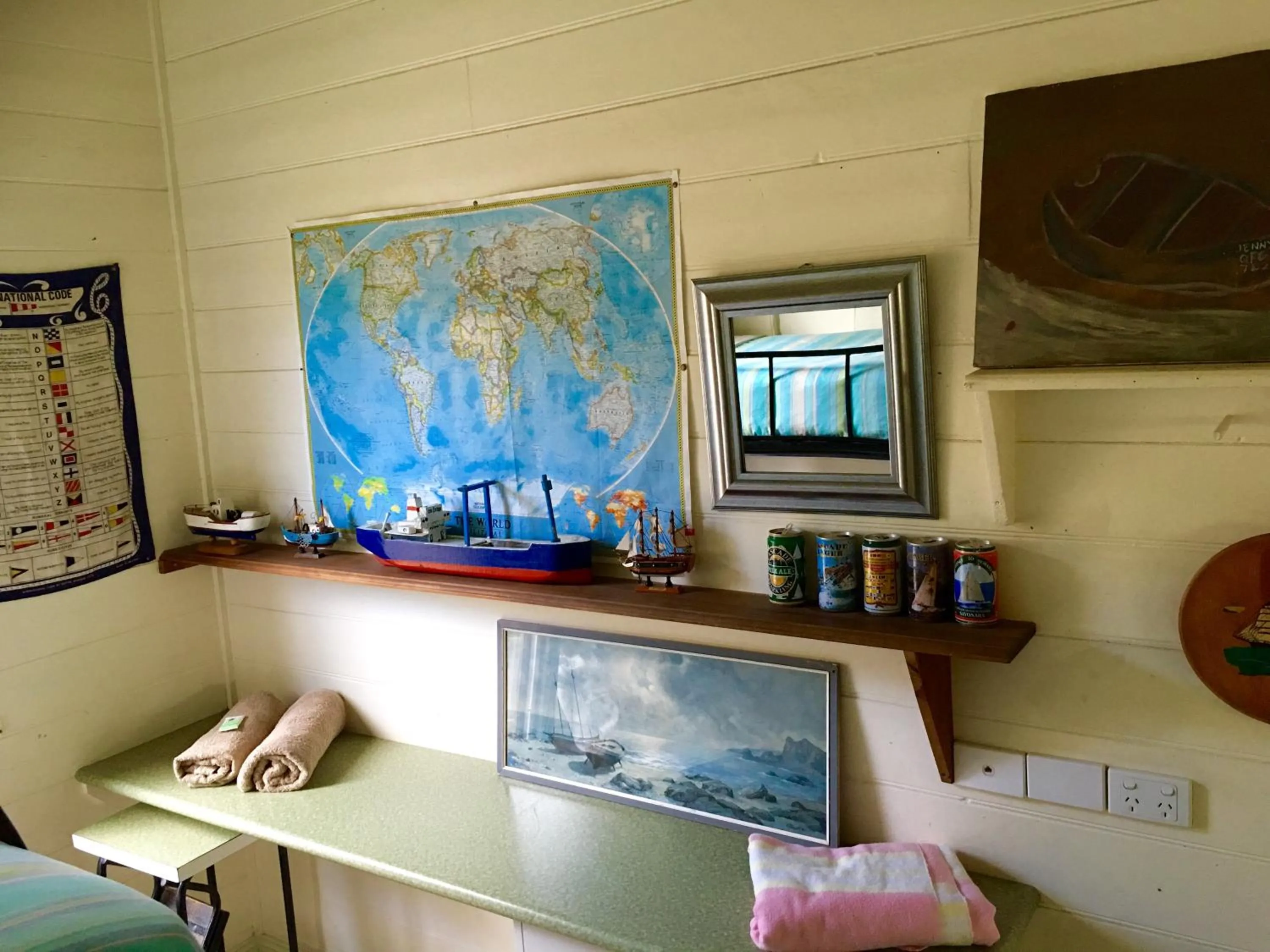 Decorative detail in Port Campbell Guesthouse & Flash Packers