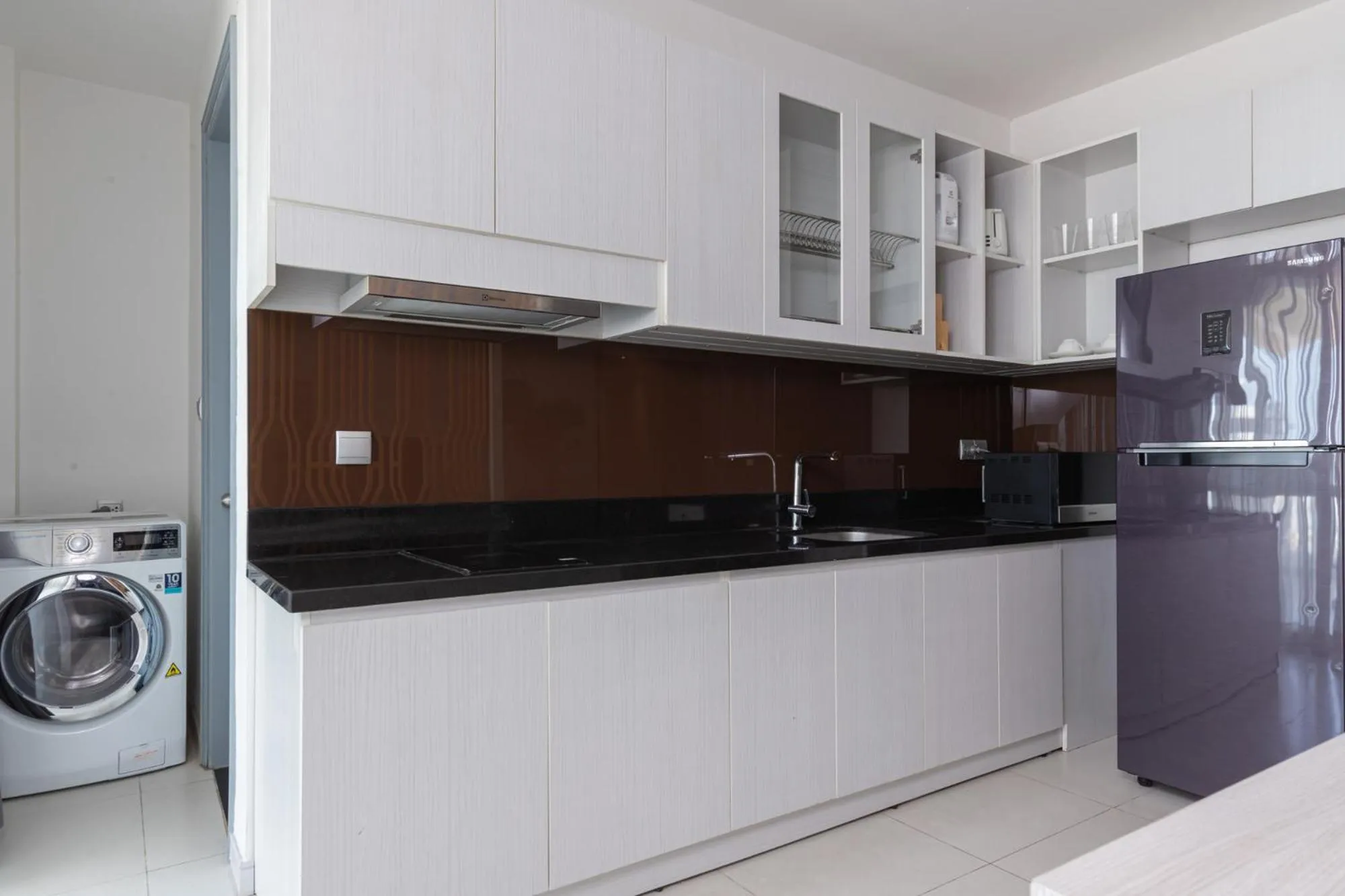 Kitchen or kitchenette in Đô Thành Residence by DDH