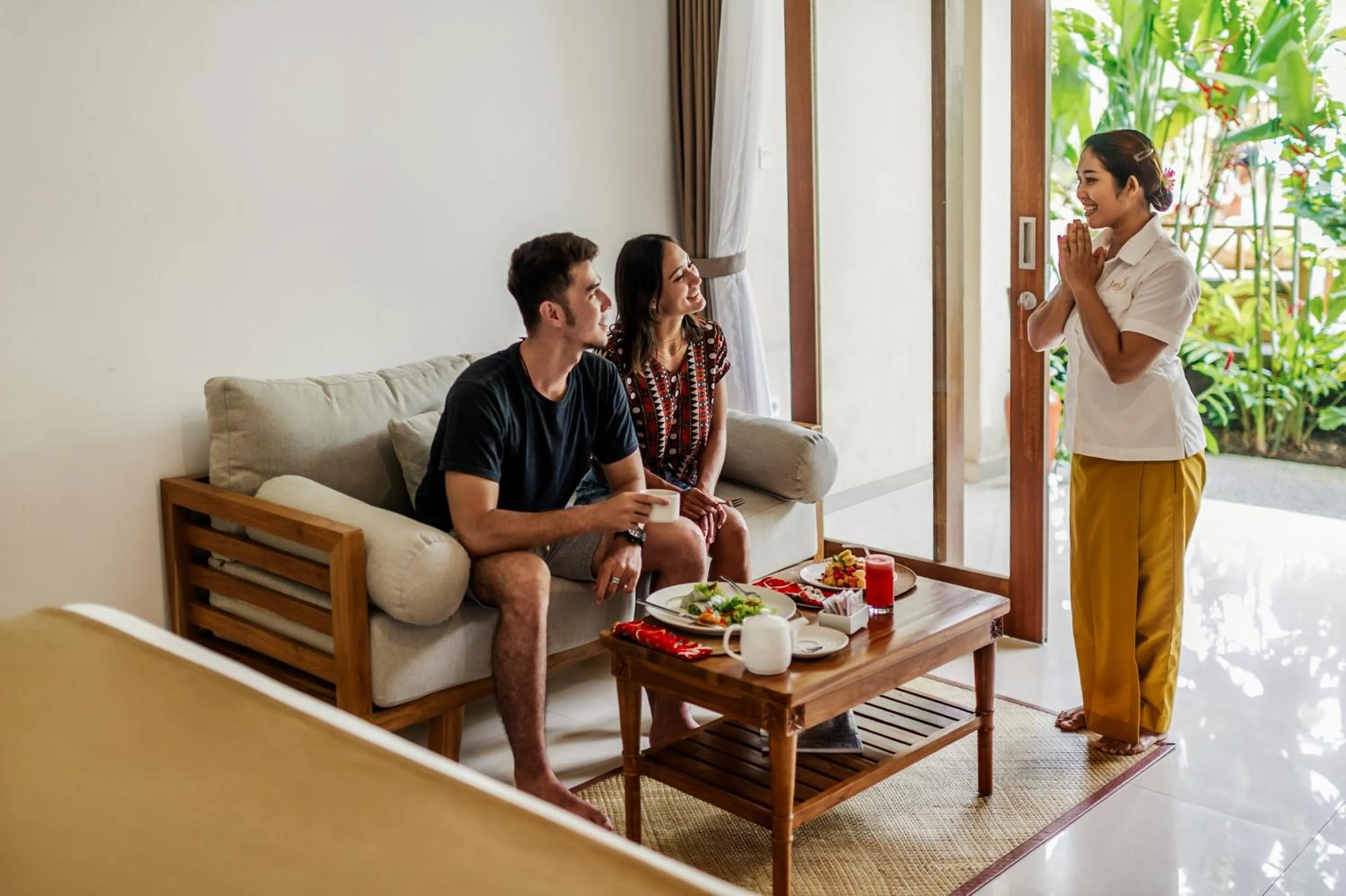 Dining area in Jati Cottage