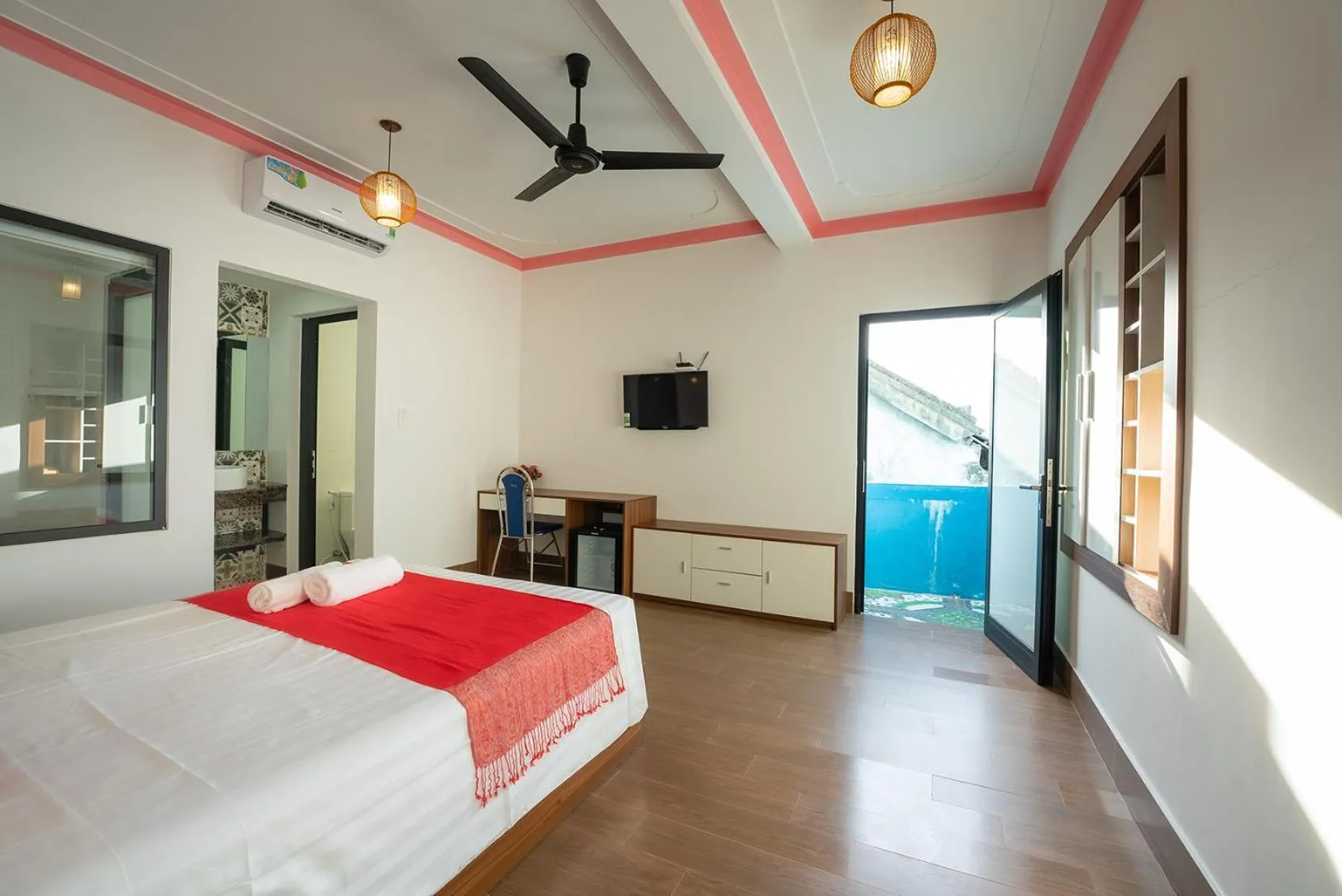 Bedroom, Bed in Hung Do Beach Homestay