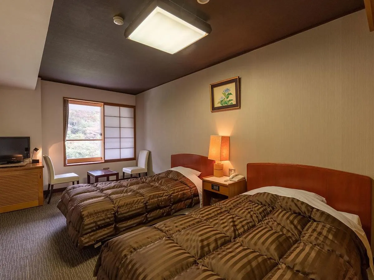 Photo of the whole room, Bed in Ooedo Onsen Monogatari Higashiyama Grand Hotel