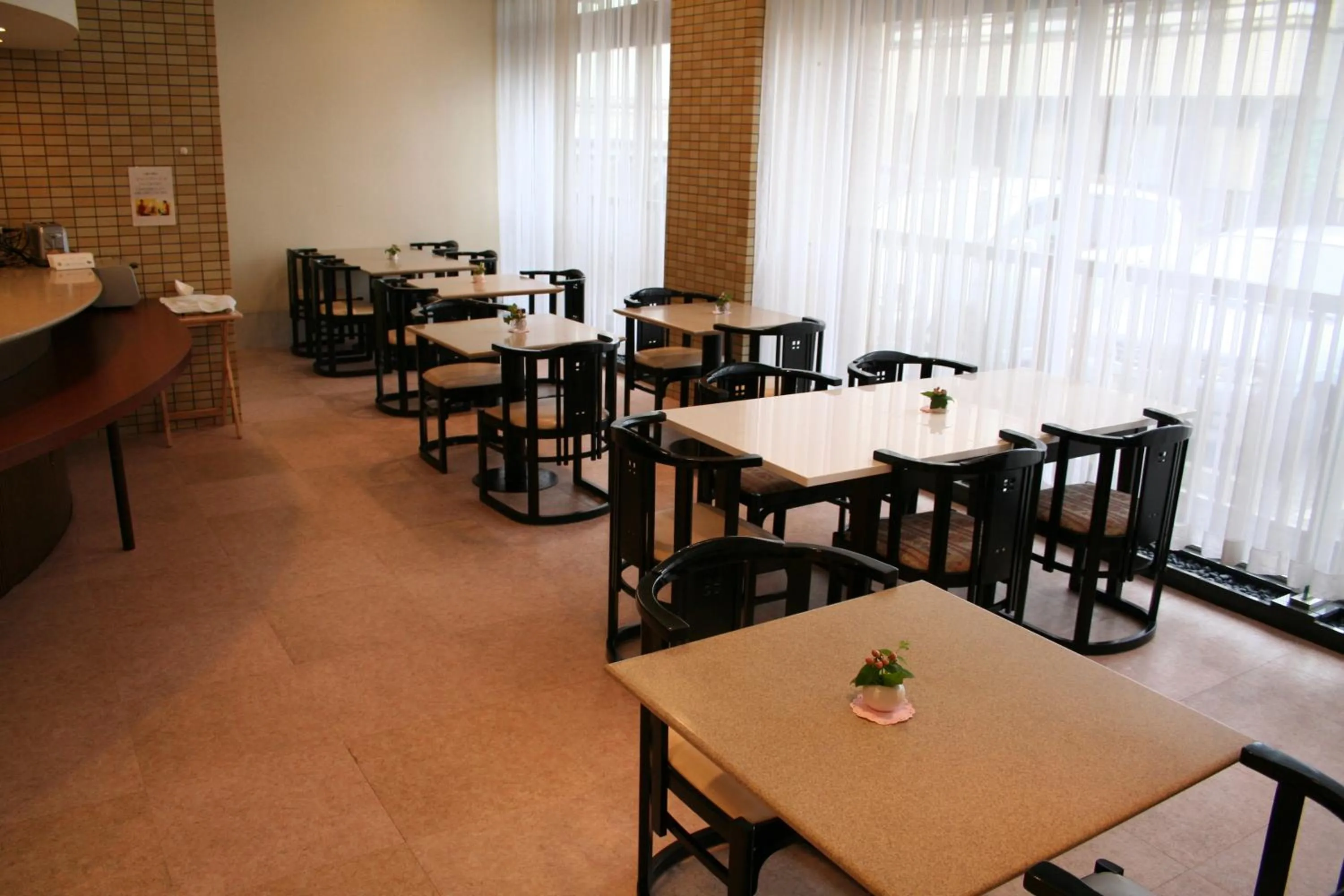 Asian breakfast in Urban Hotel Sanko