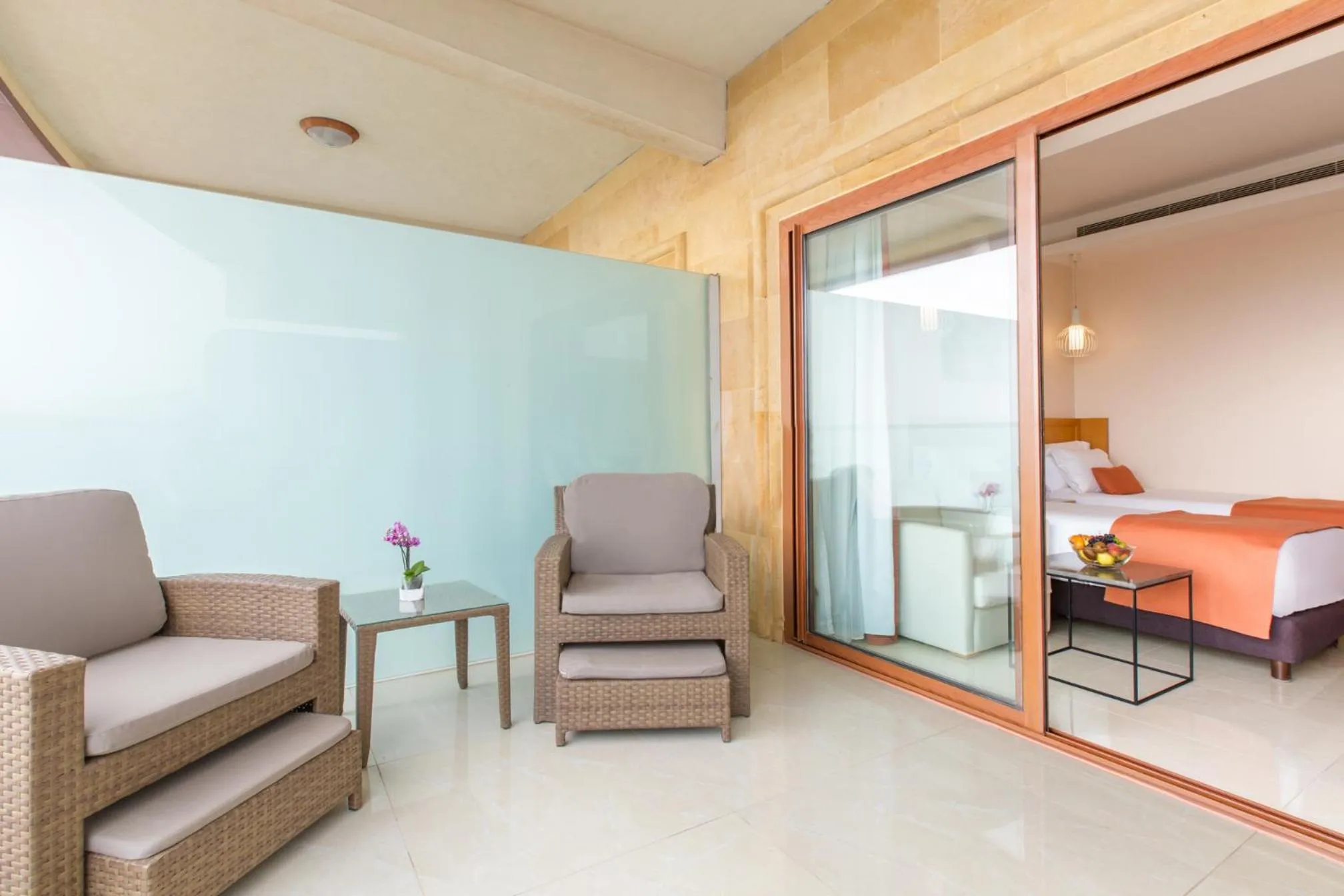 Balcony/Terrace in BURJ ON BAY Hotel