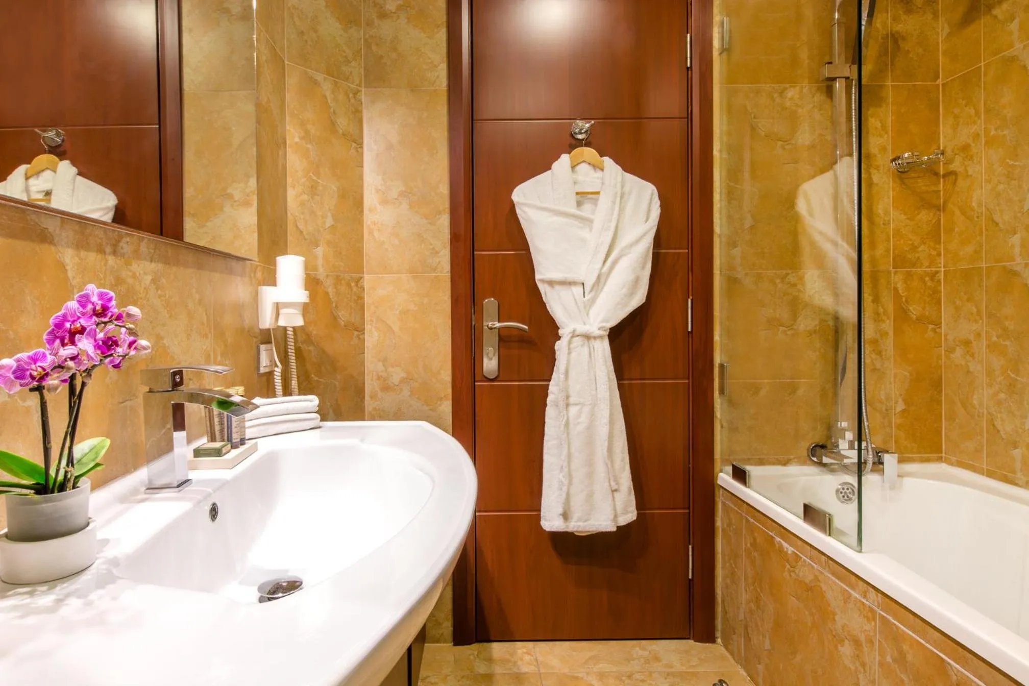 Bathroom in BURJ ON BAY Hotel