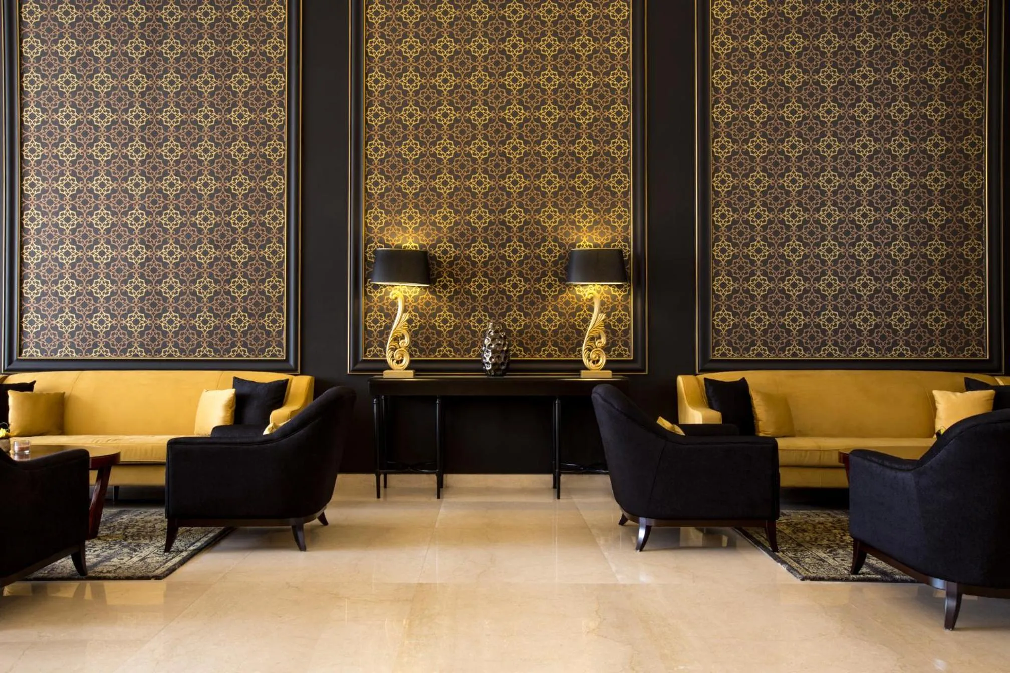 Lobby or reception in BURJ ON BAY Hotel