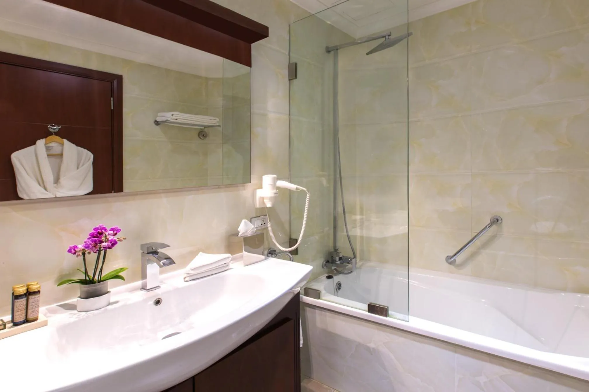 Bathroom in BURJ ON BAY Hotel