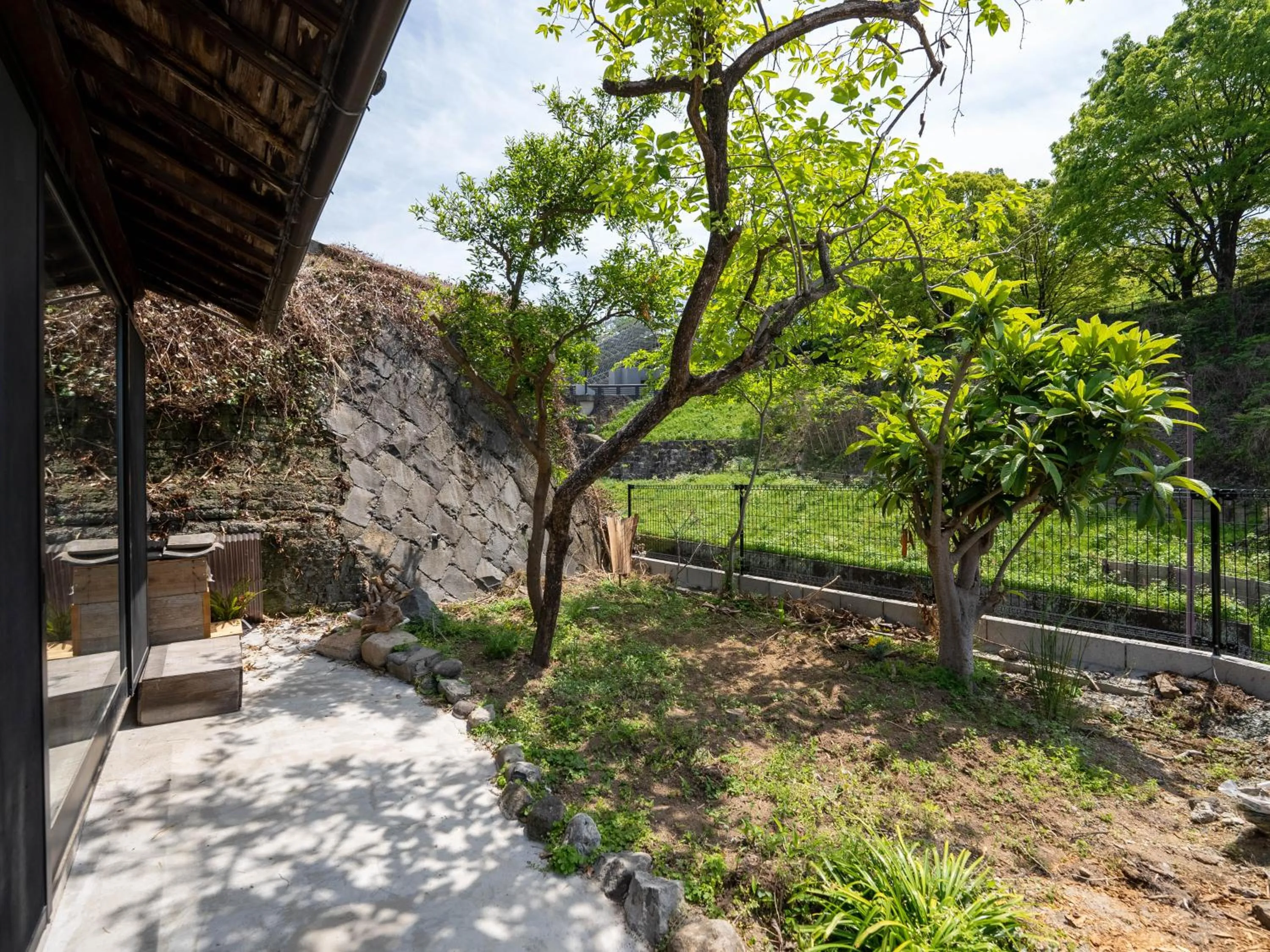 Garden view in SUMITSUGU HOUSE East