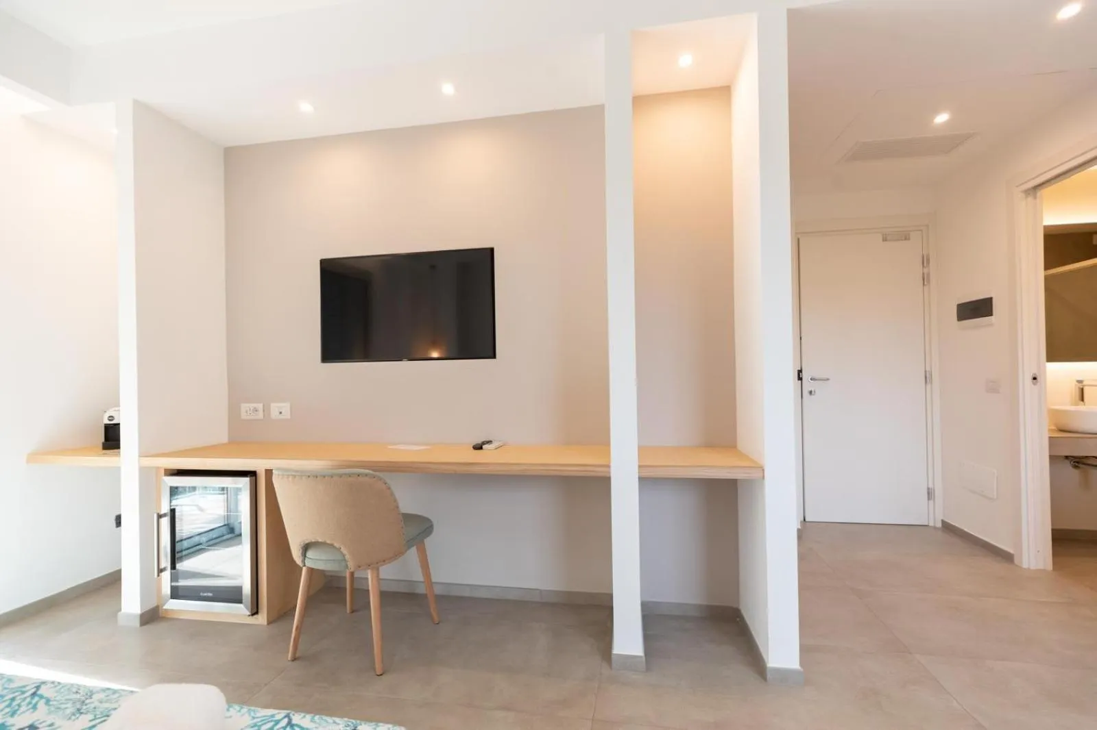 Bedroom in Antares Rooms and Suites