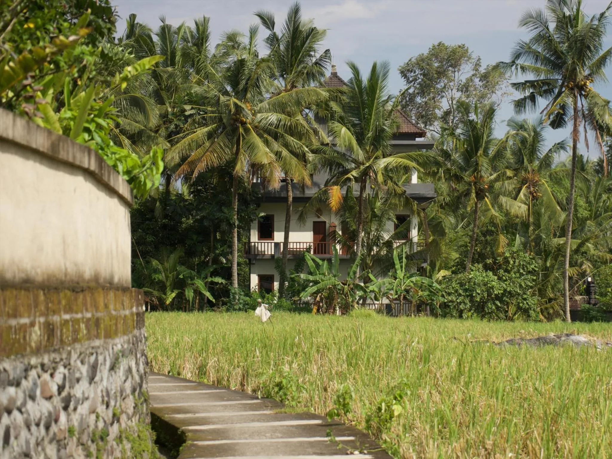 Facade/entrance in Eden House Ubud