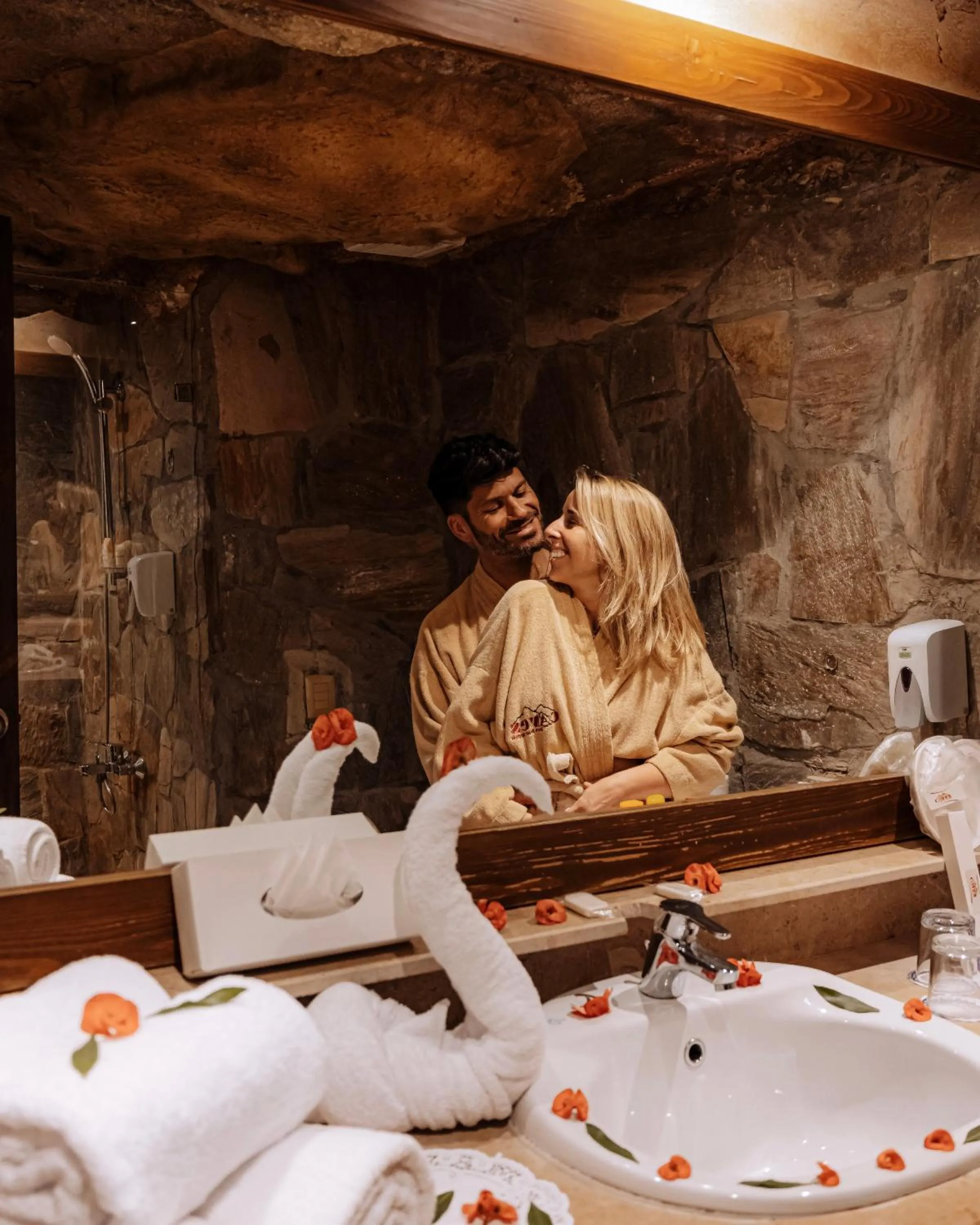 Bathroom in Caves Beach Resort Adults Only