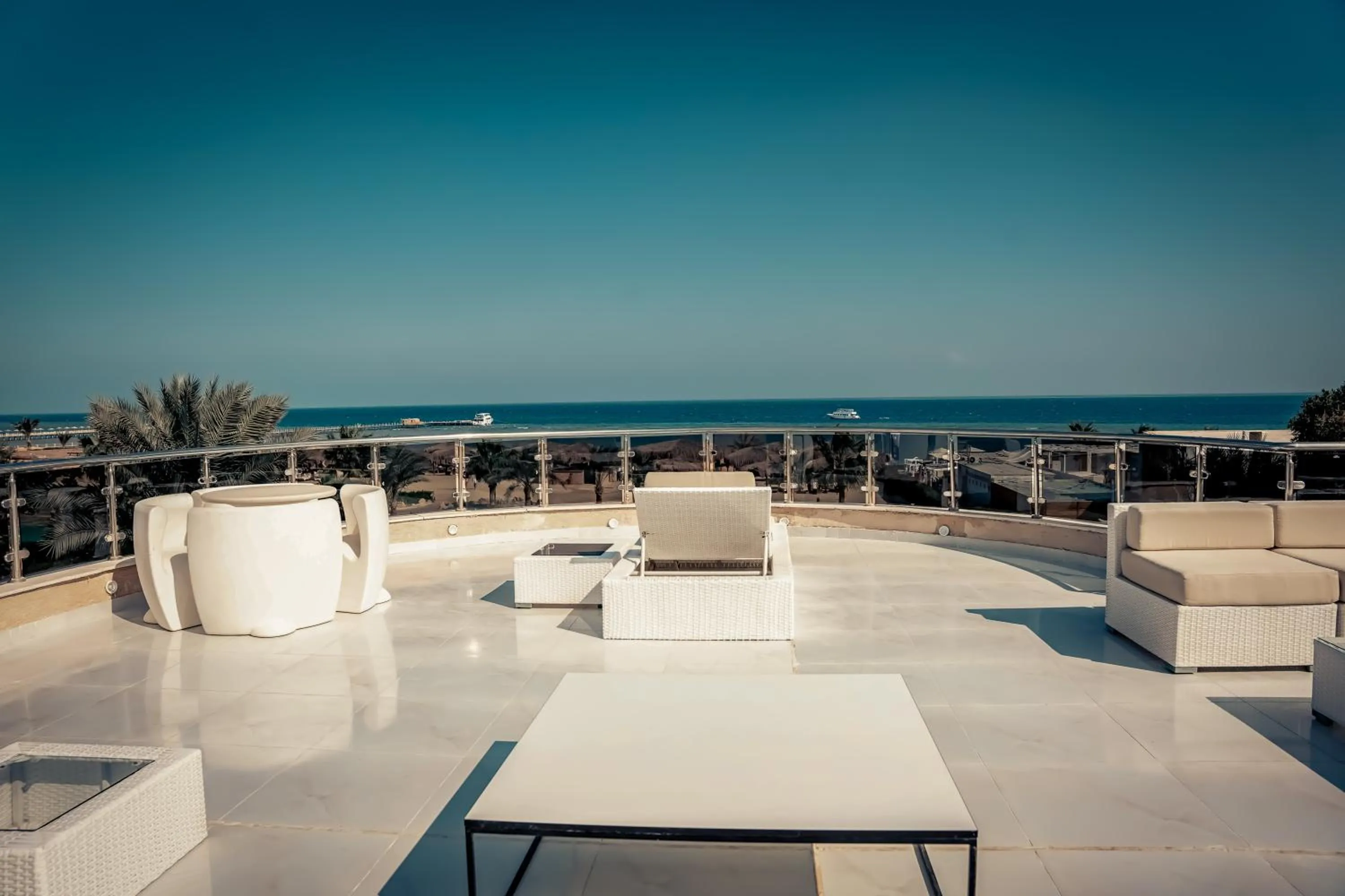 Balcony/Terrace in Caves Beach Resort Adults Only