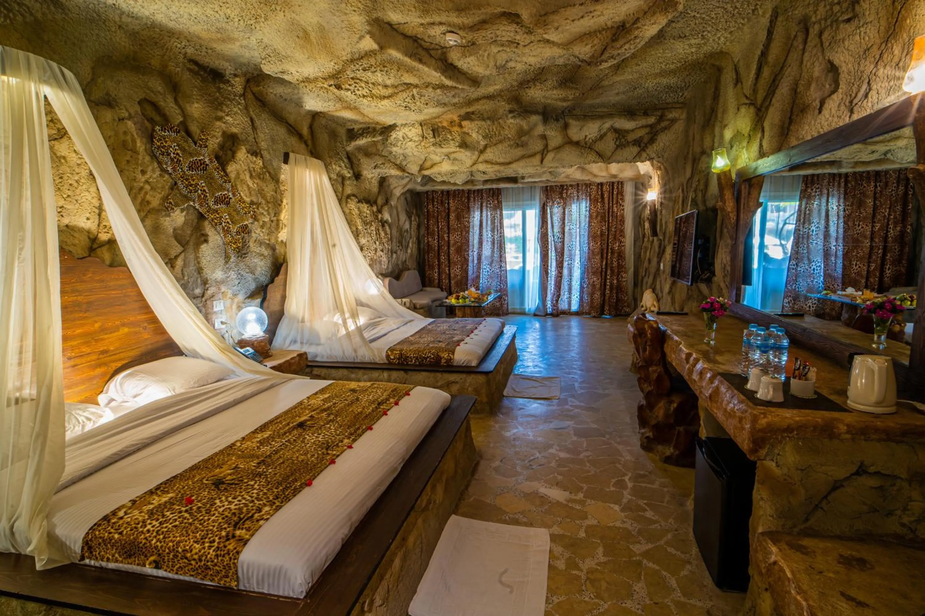 Photo of the whole room, Bed in Caves Beach Resort Adults Only