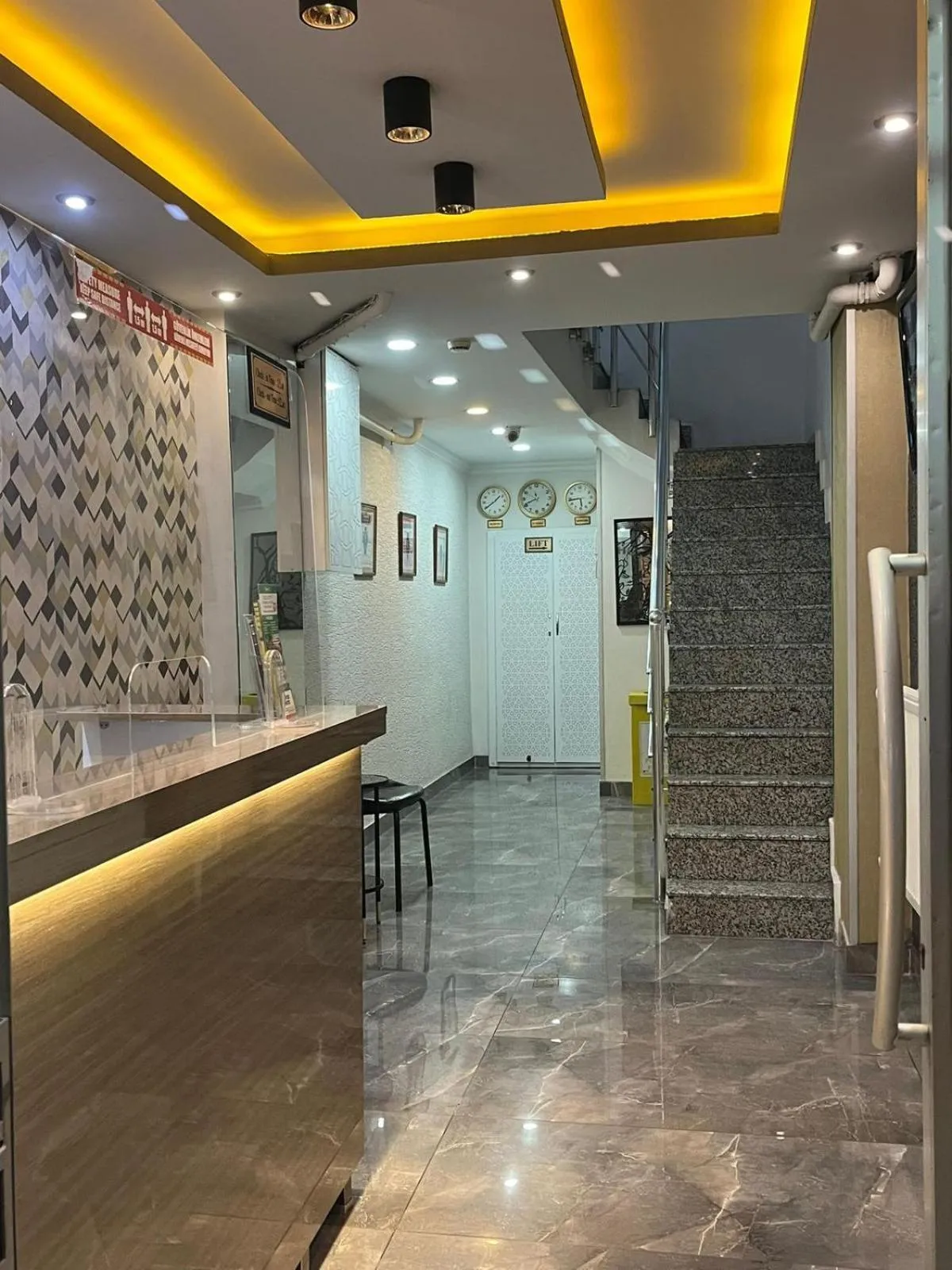 Lobby or reception in Fors Hotel Istanbul yeni kapı