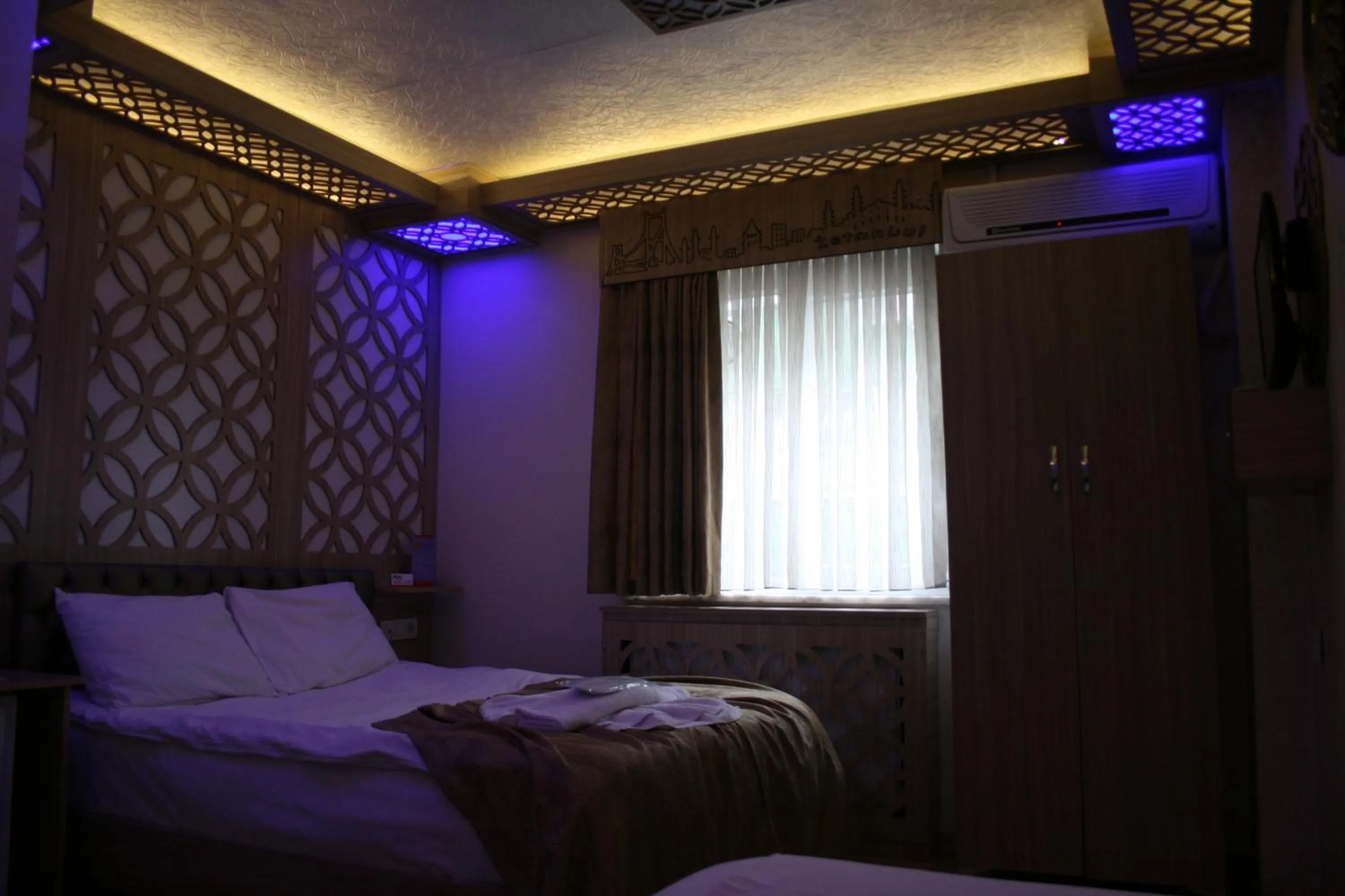 Bed in Fors Hotel Istanbul yeni kapı