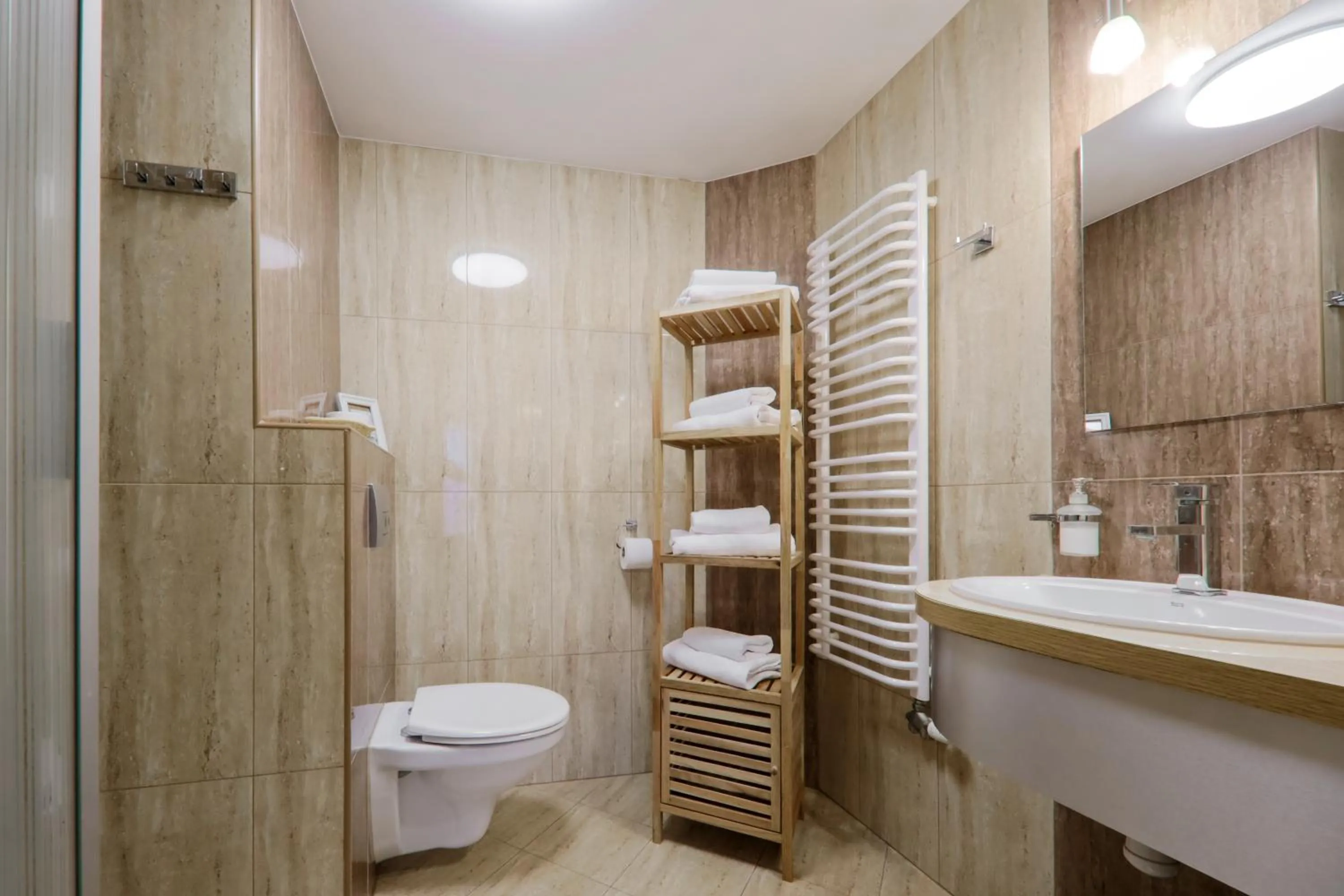 Shower in Hotel Łaziska