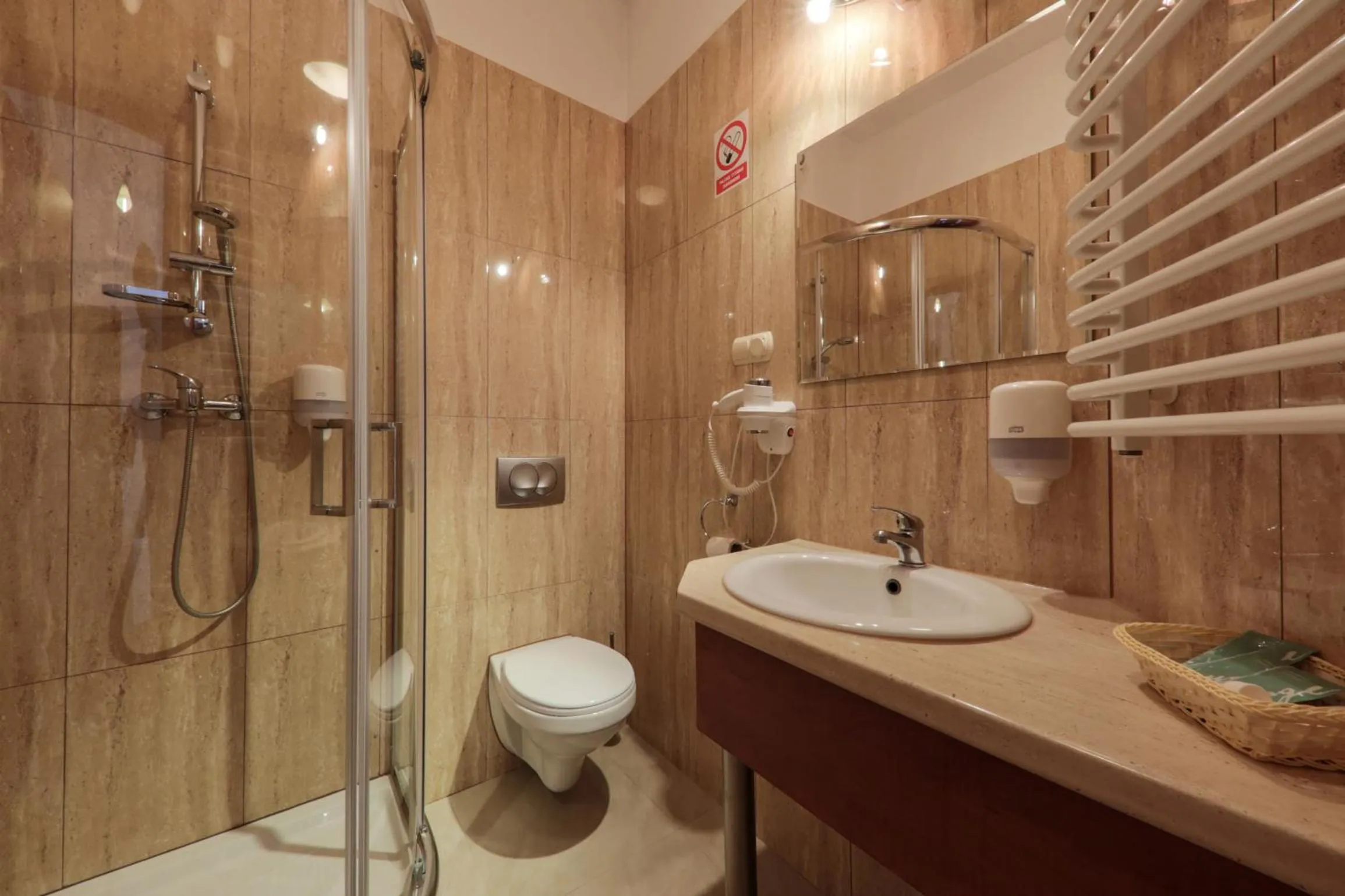 Bathroom in Hotel Łaziska