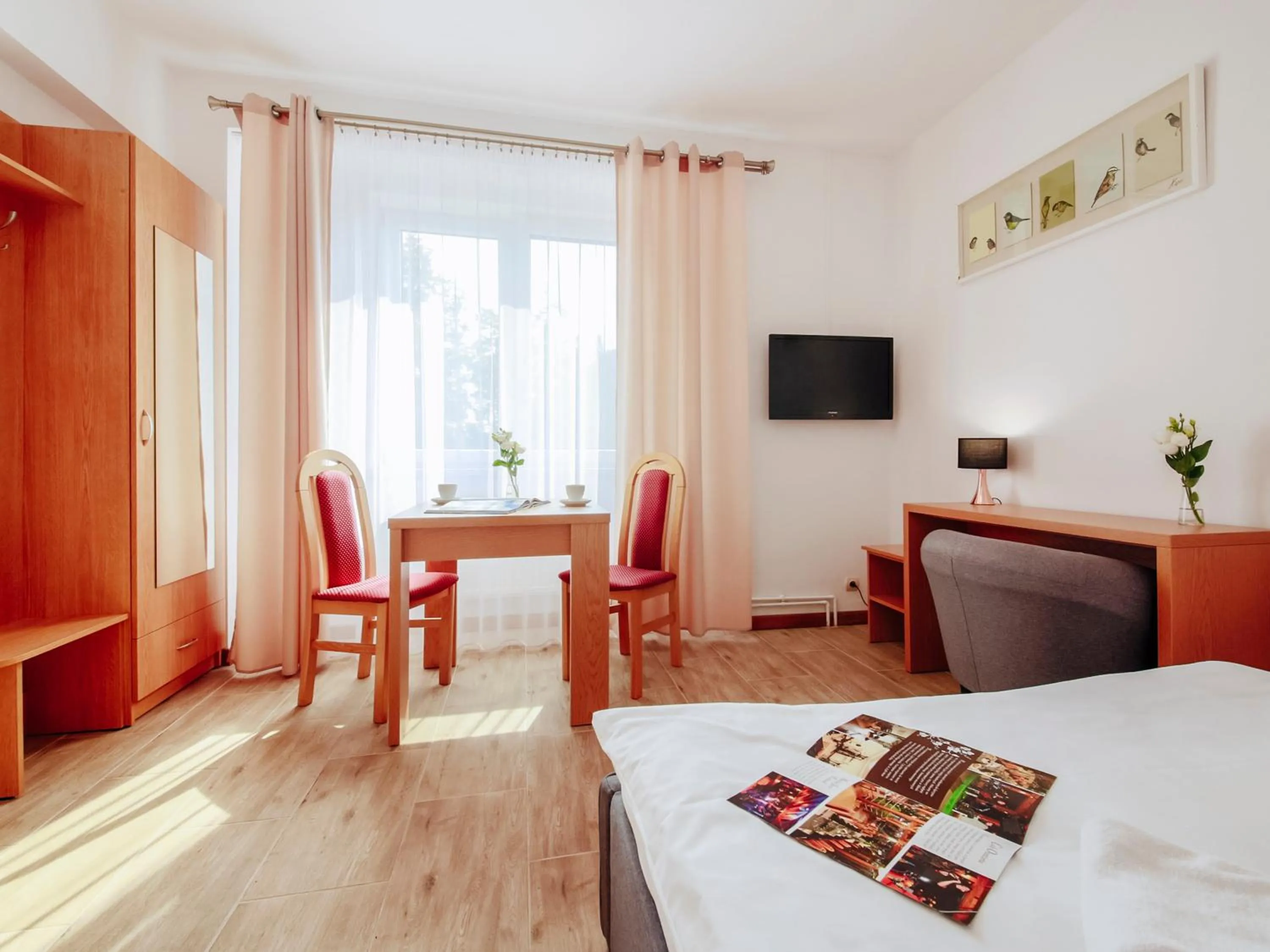 TV and multimedia, Bed in Hotel Łaziska