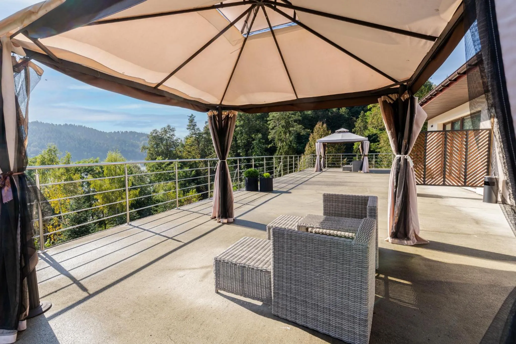 Patio in Hotel Łaziska