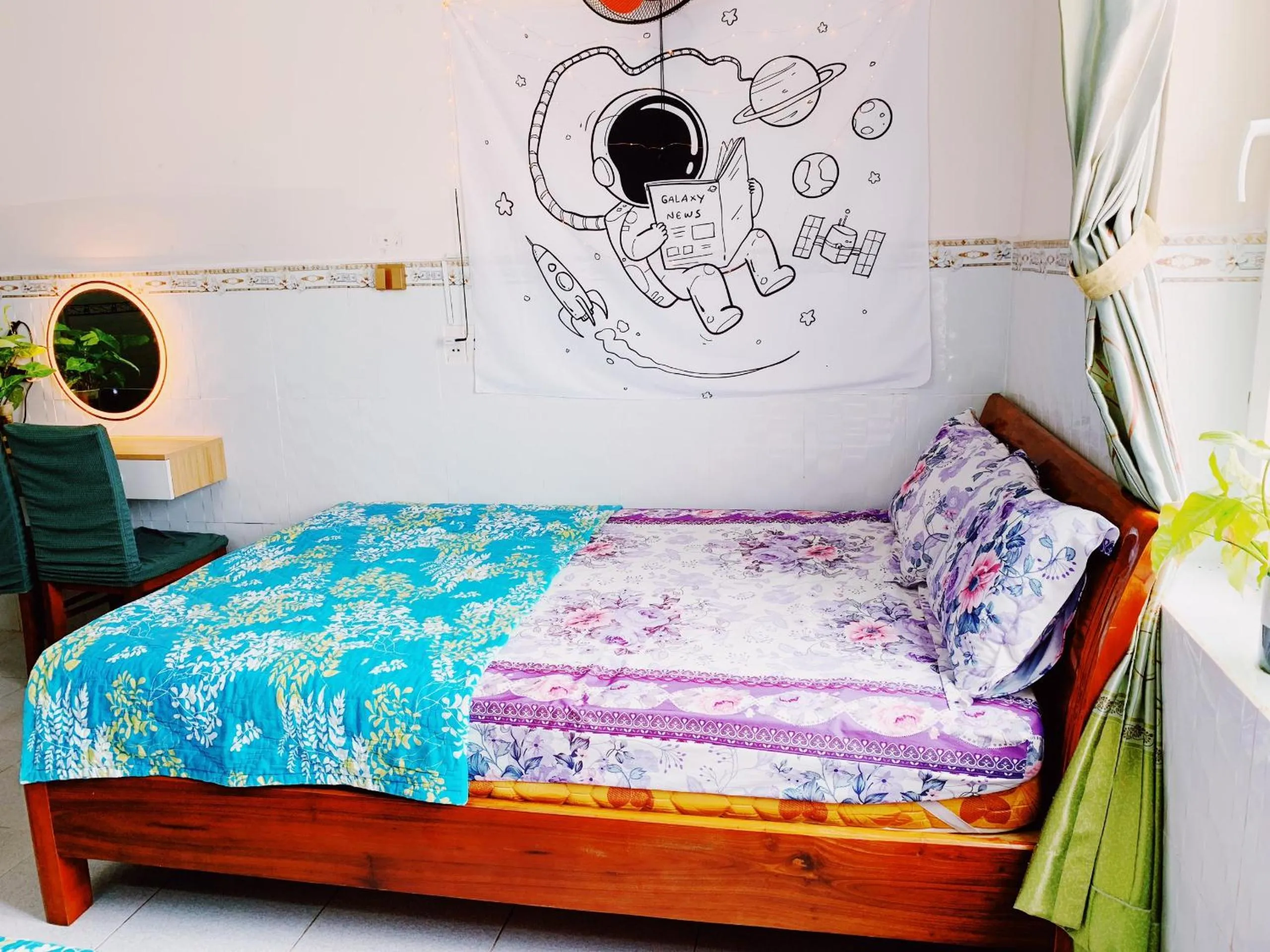 Bed in Phu Quy Hotel