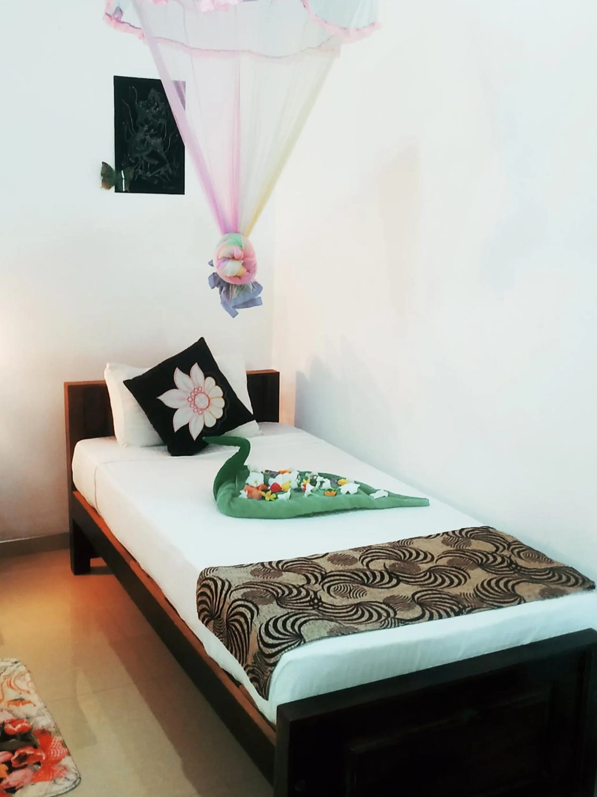 Bed in Greenwood Udawalawa Safari Resort