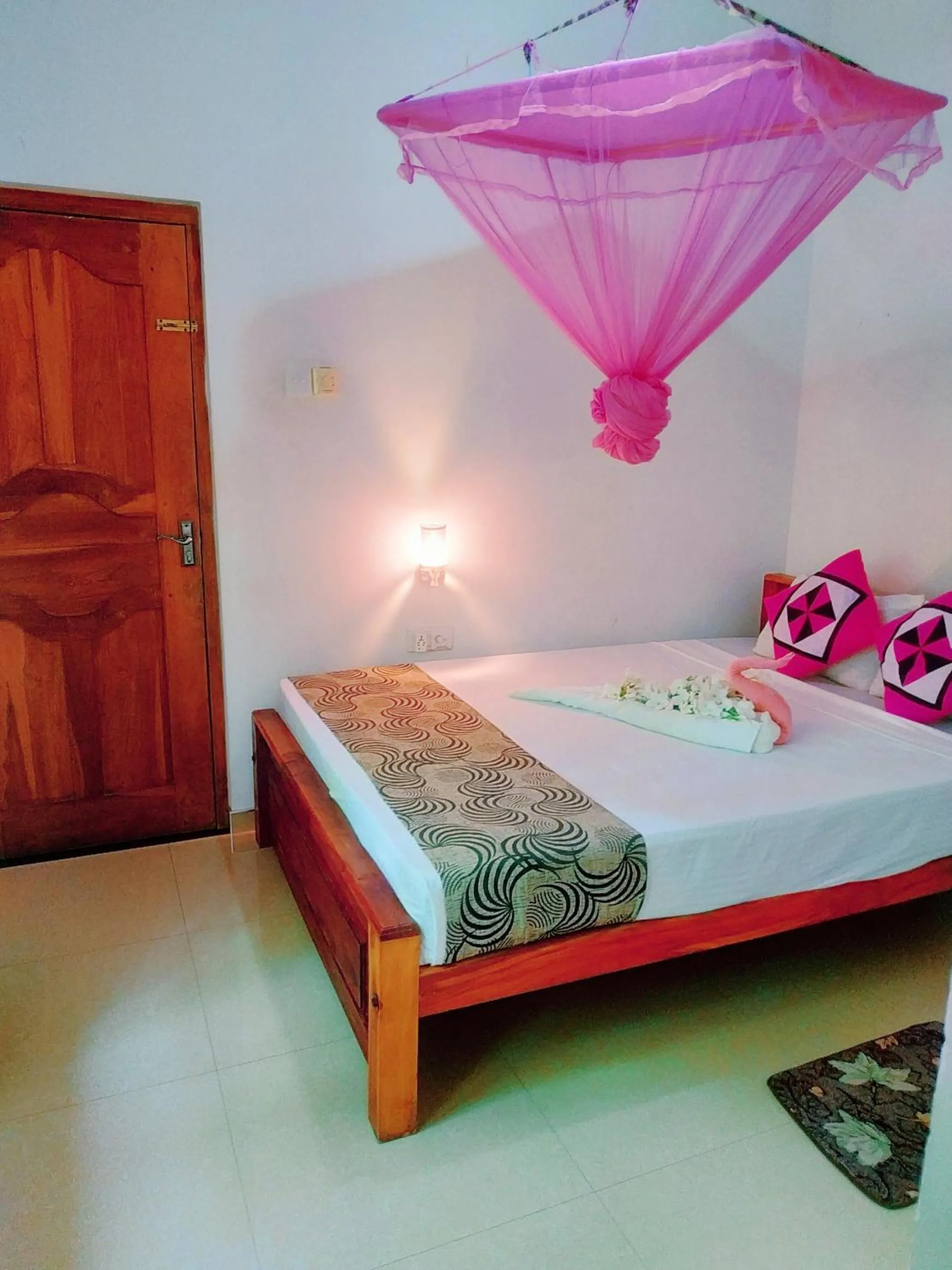 Bed in Greenwood Udawalawa Safari Resort