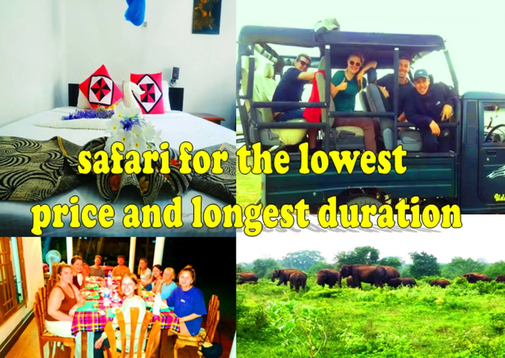 Activities in Greenwood Udawalawa Safari Resort