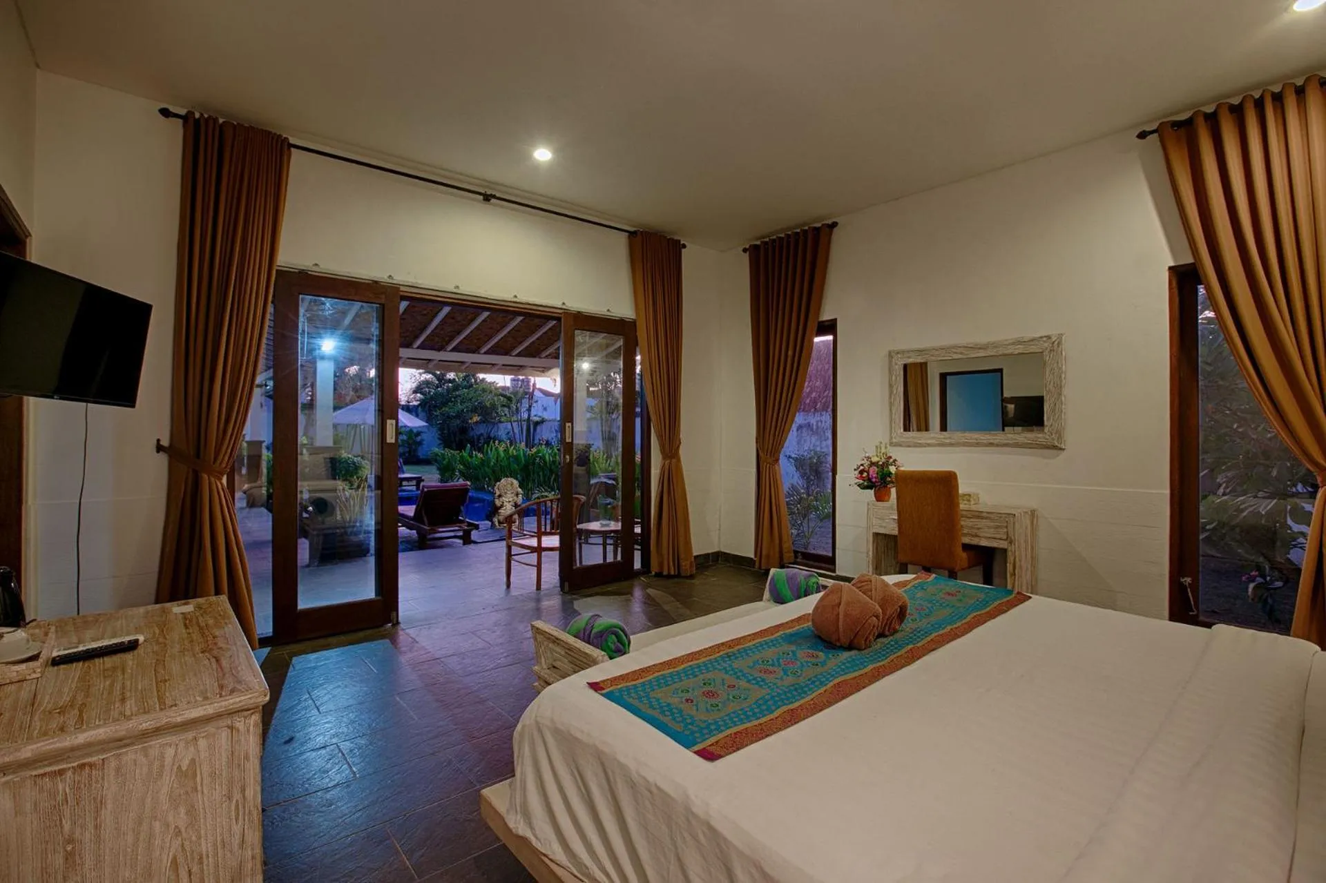 Bedroom, Bed in My Villa and Resort Canggu