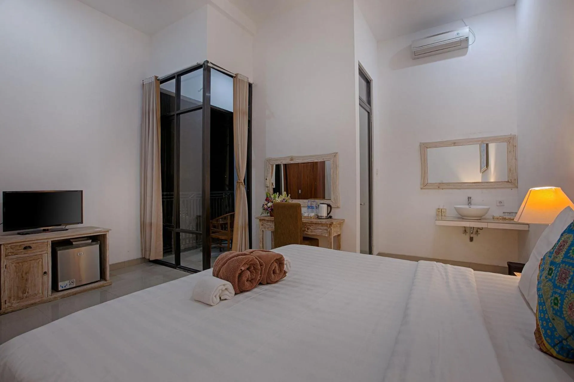 Bedroom, Bed in My Villa and Resort Canggu