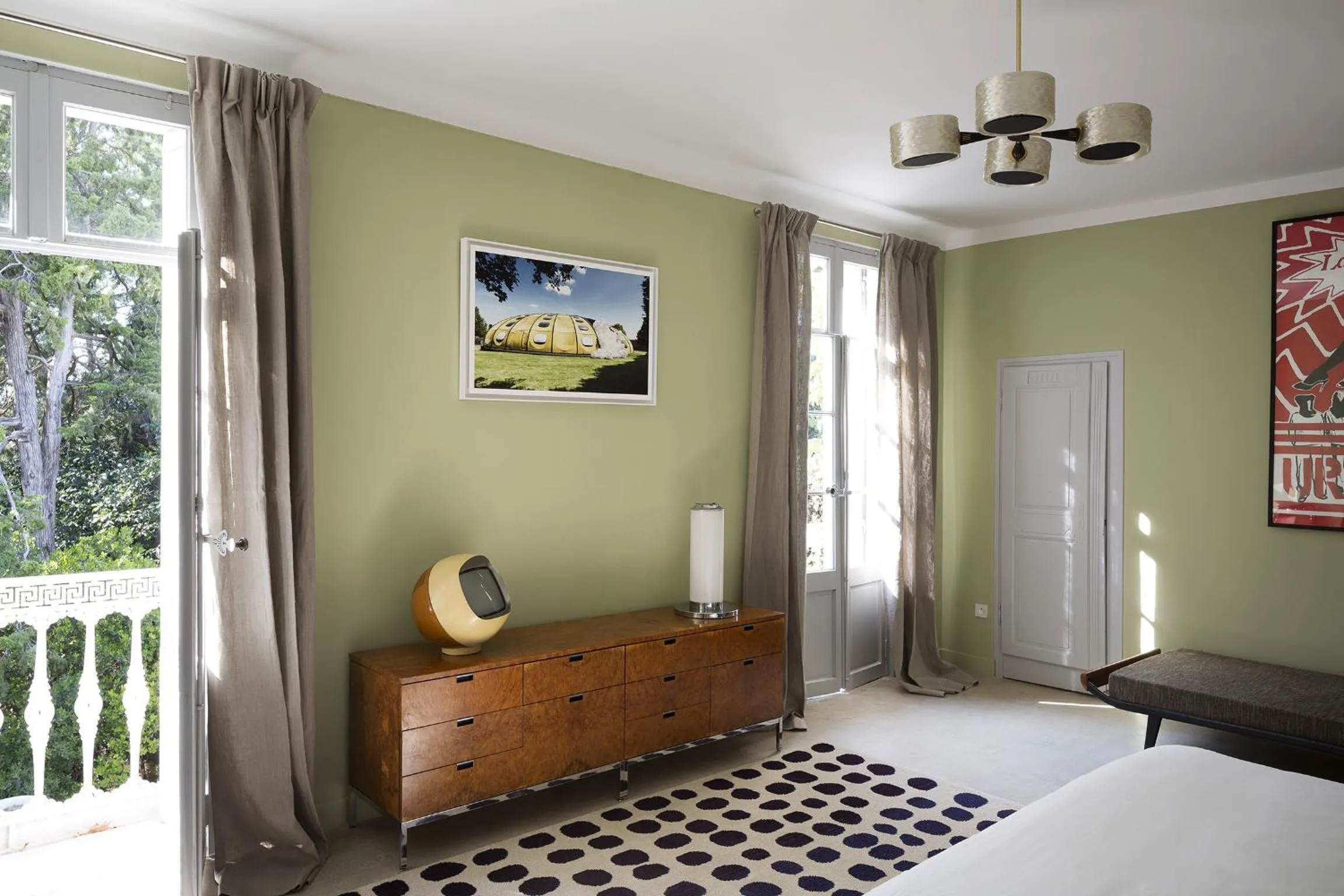 Photo of the whole room, Bed in Mas de Lafeuillade