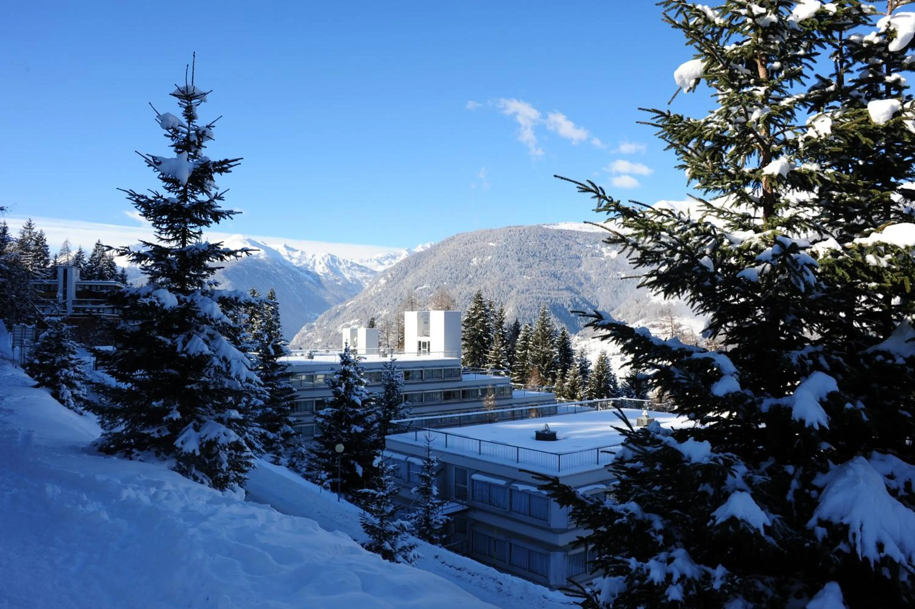 Mountain view in Residenza Albaré