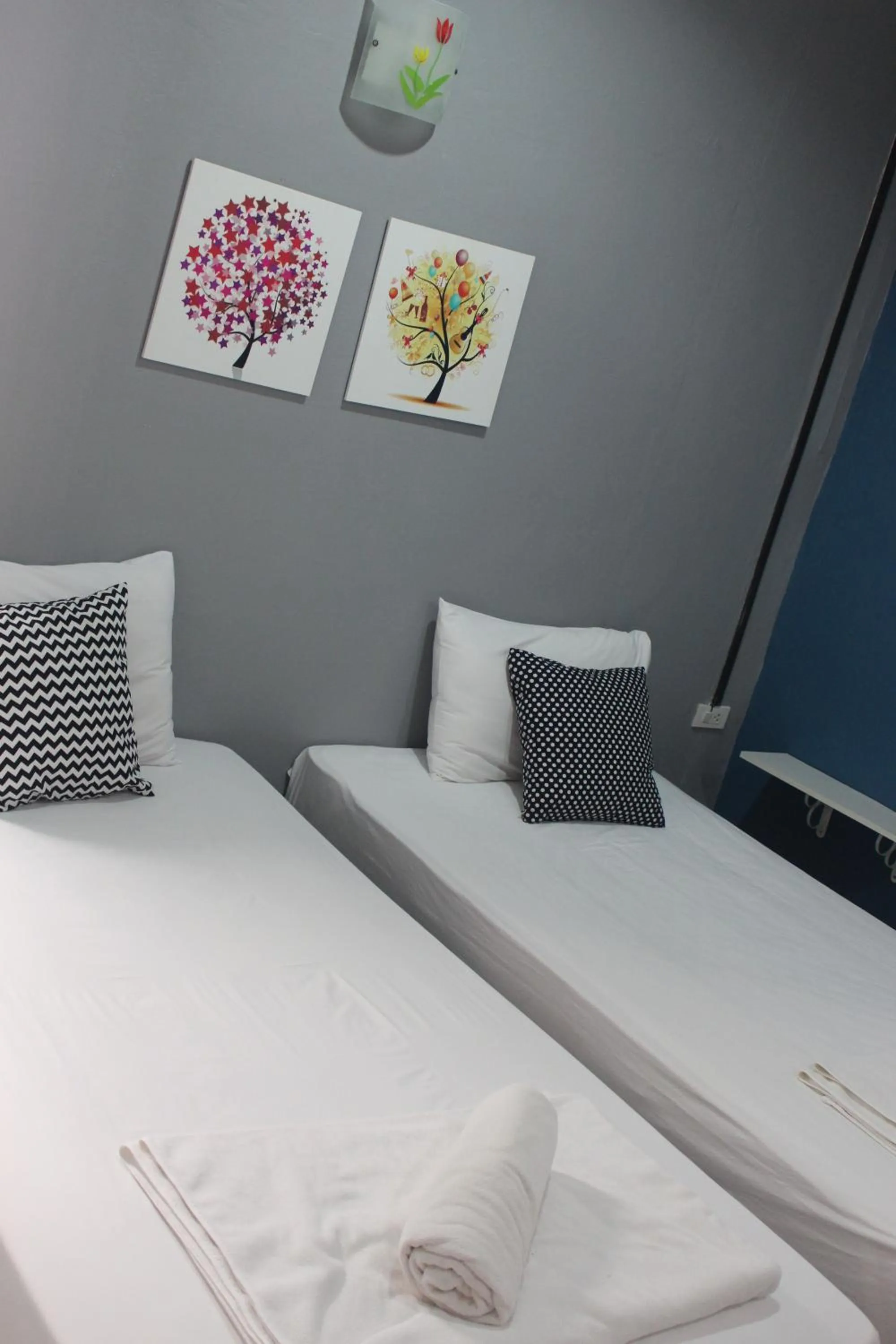 Bed in Krabi Nemo House