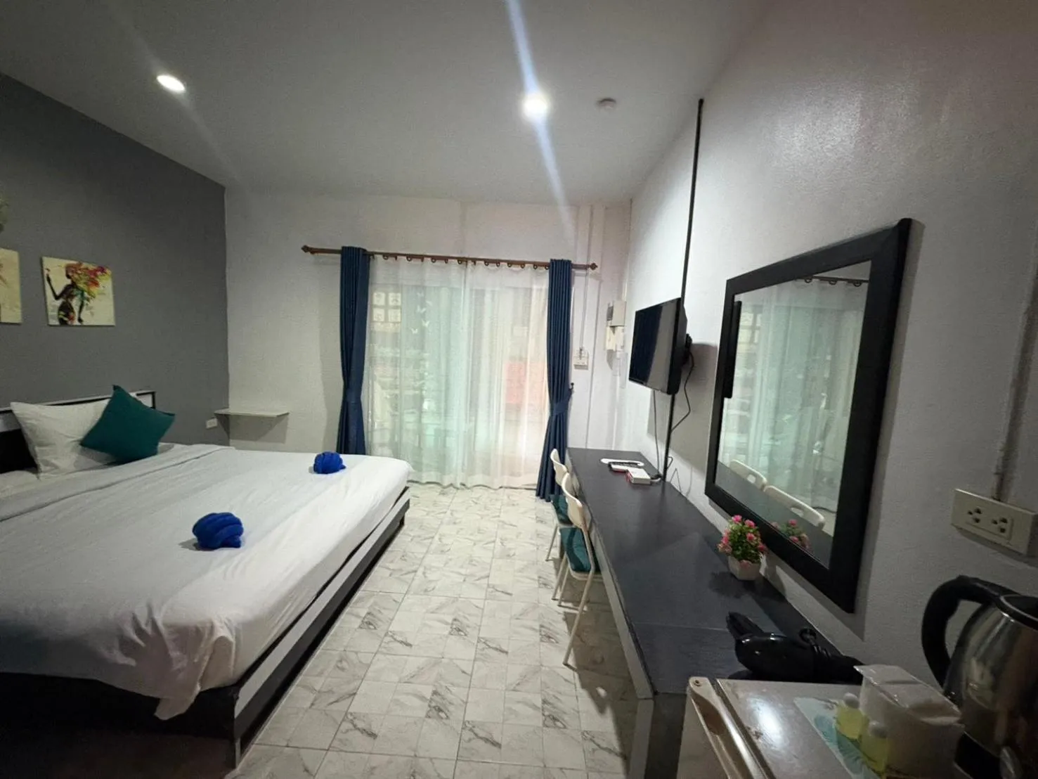 Bed in Krabi Nemo House