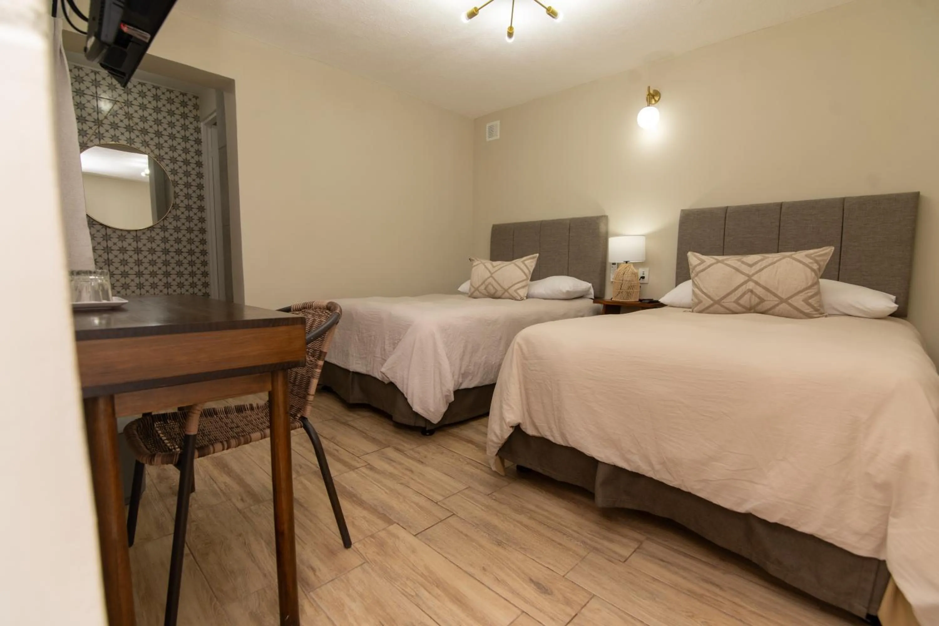 Photo of the whole room, Bed in In & Out Hotel