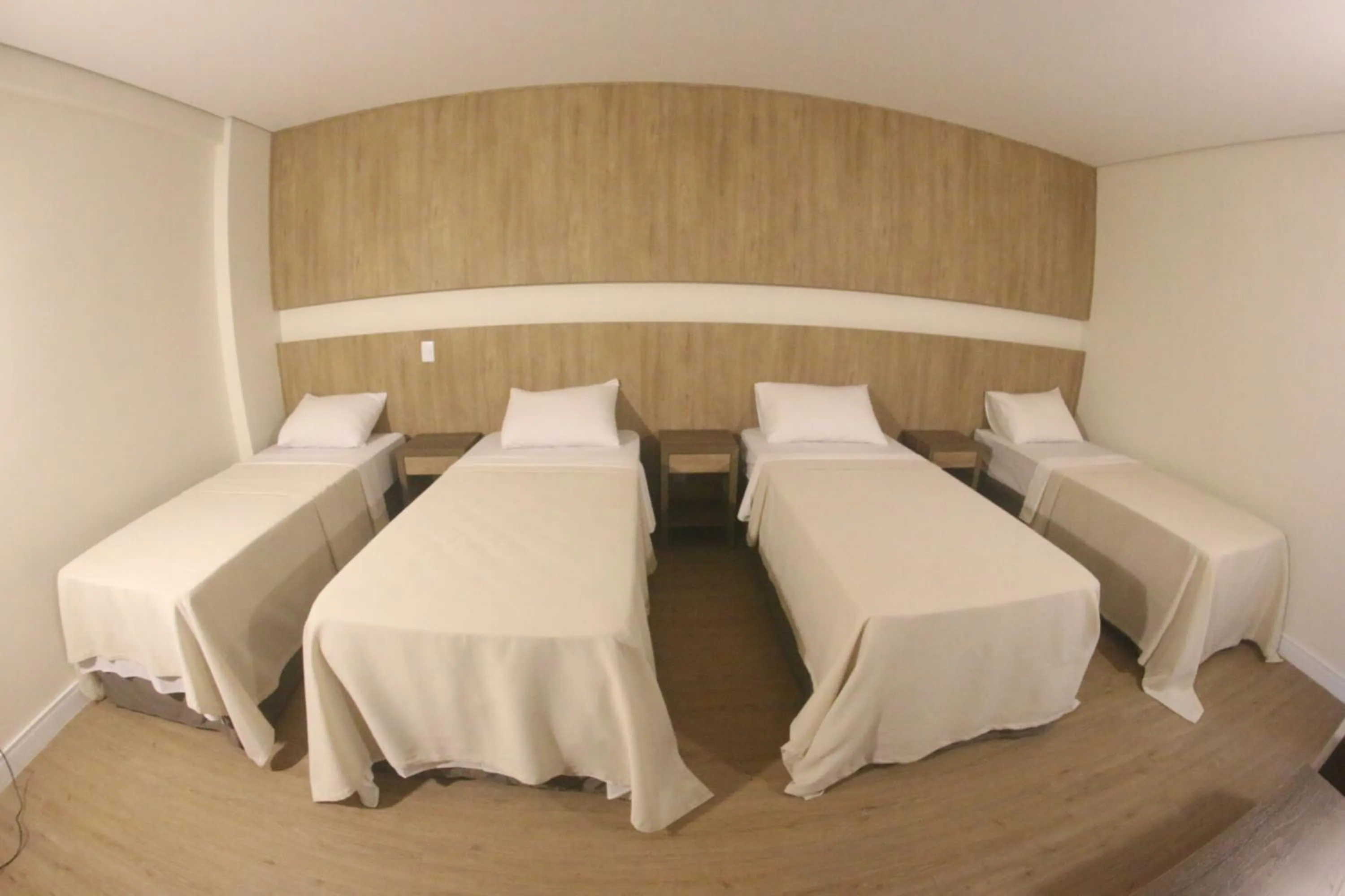 Bed in Ouro Minas Plaza Hotel