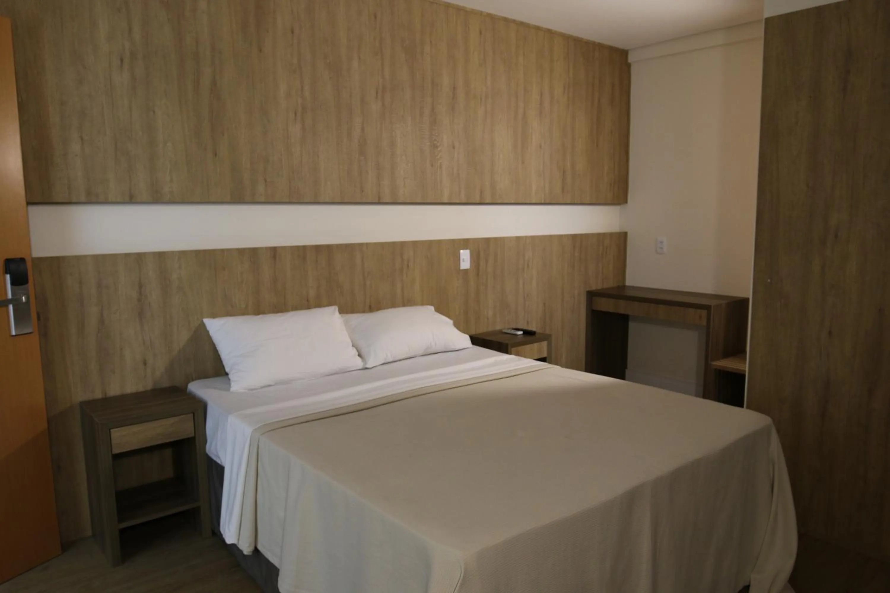 Bed in Ouro Minas Plaza Hotel