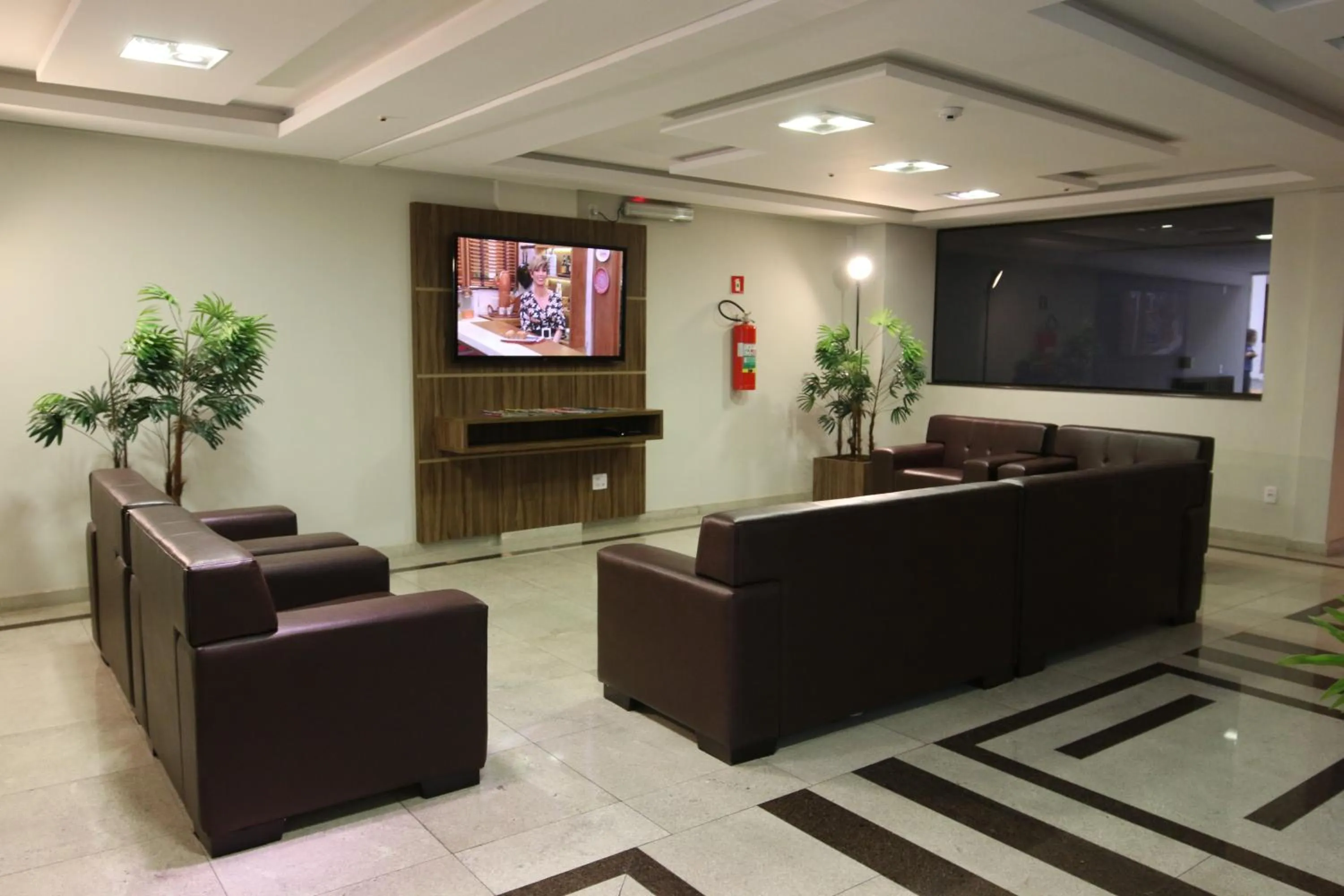 Lobby or reception in Ouro Minas Plaza Hotel