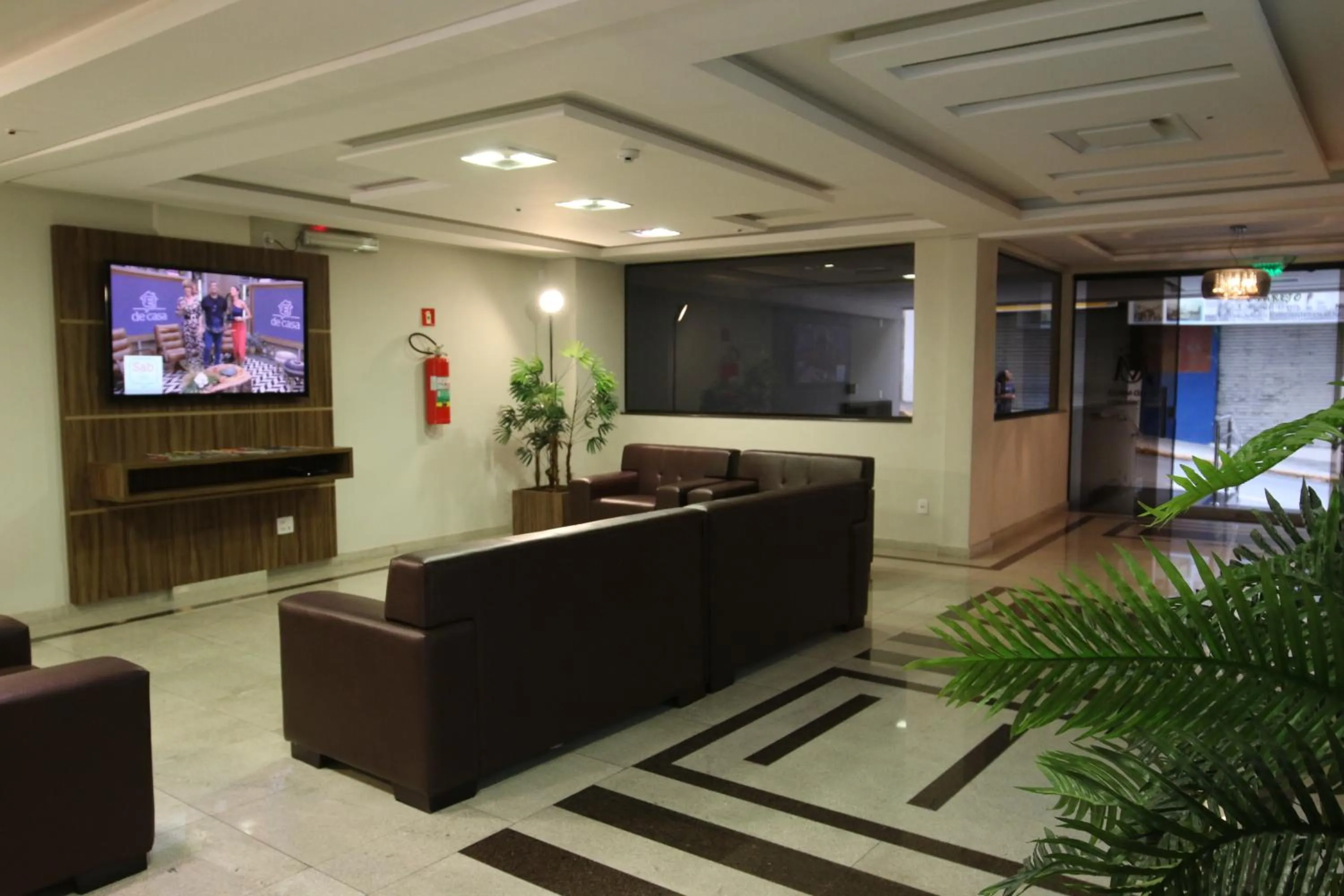 Lobby or reception in Ouro Minas Plaza Hotel