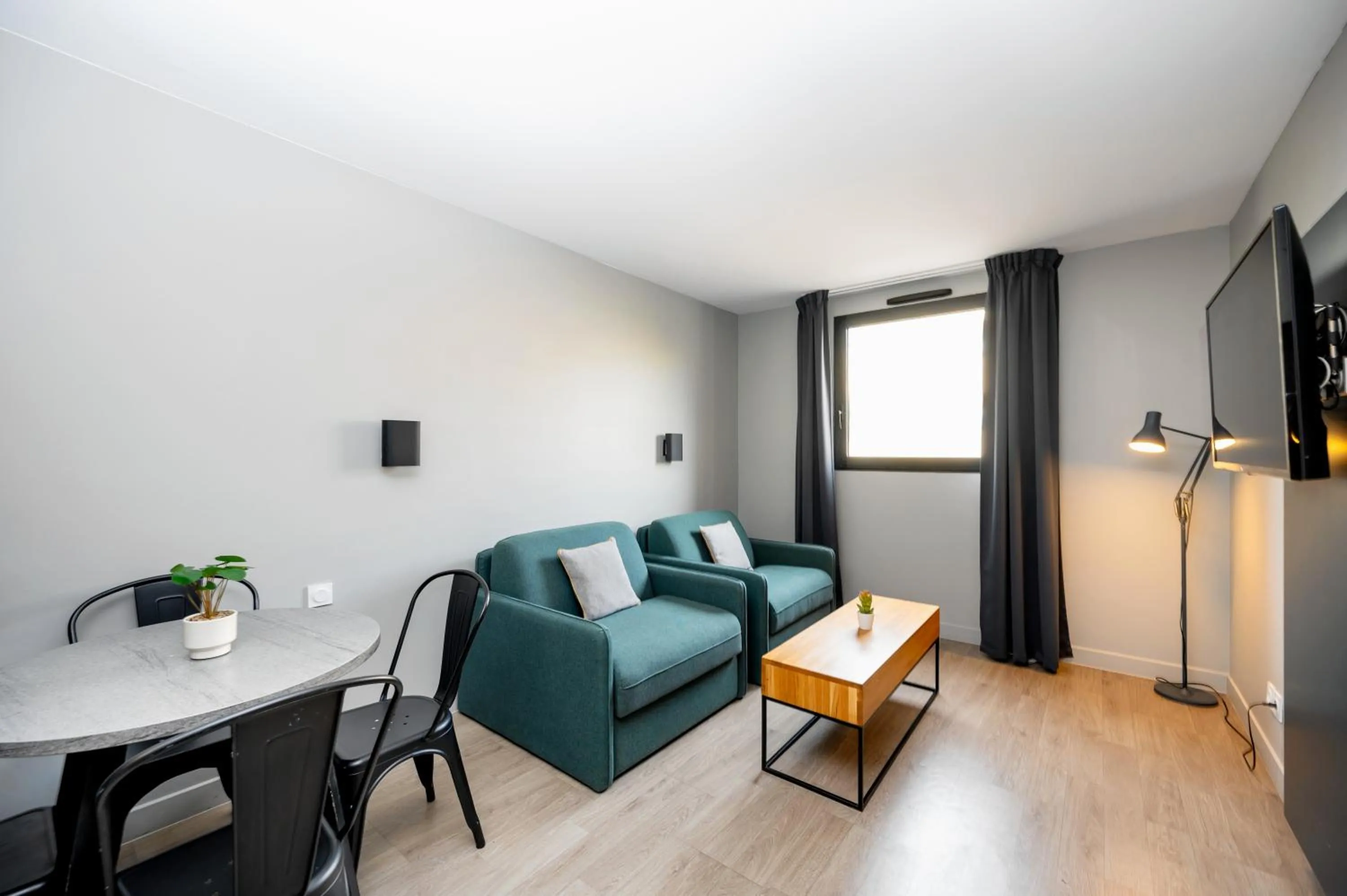 Living room in Staycity Aparthotels Marseille Centre Vieux Port