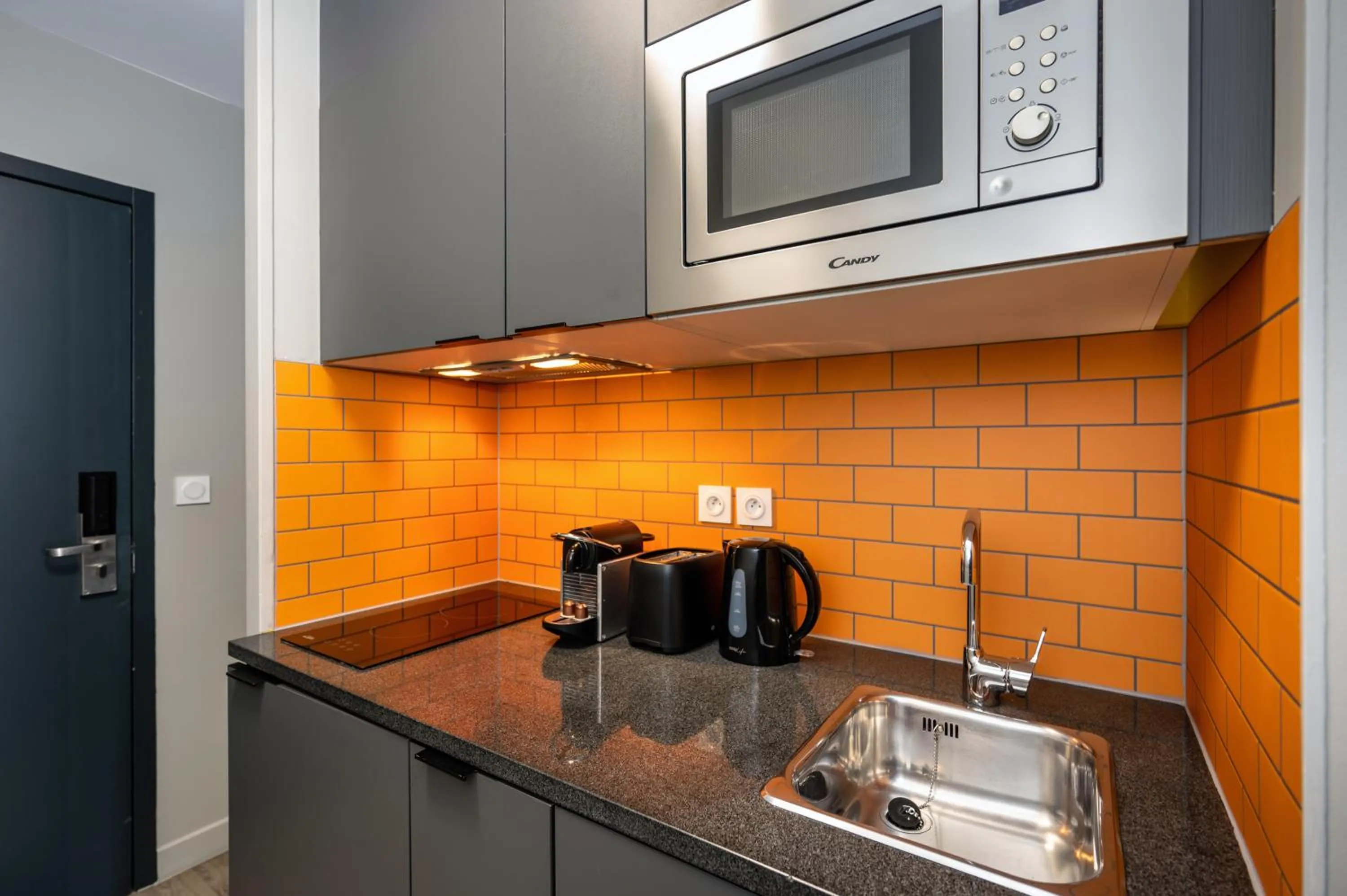 Kitchen or kitchenette in Staycity Aparthotels Marseille Centre Vieux Port