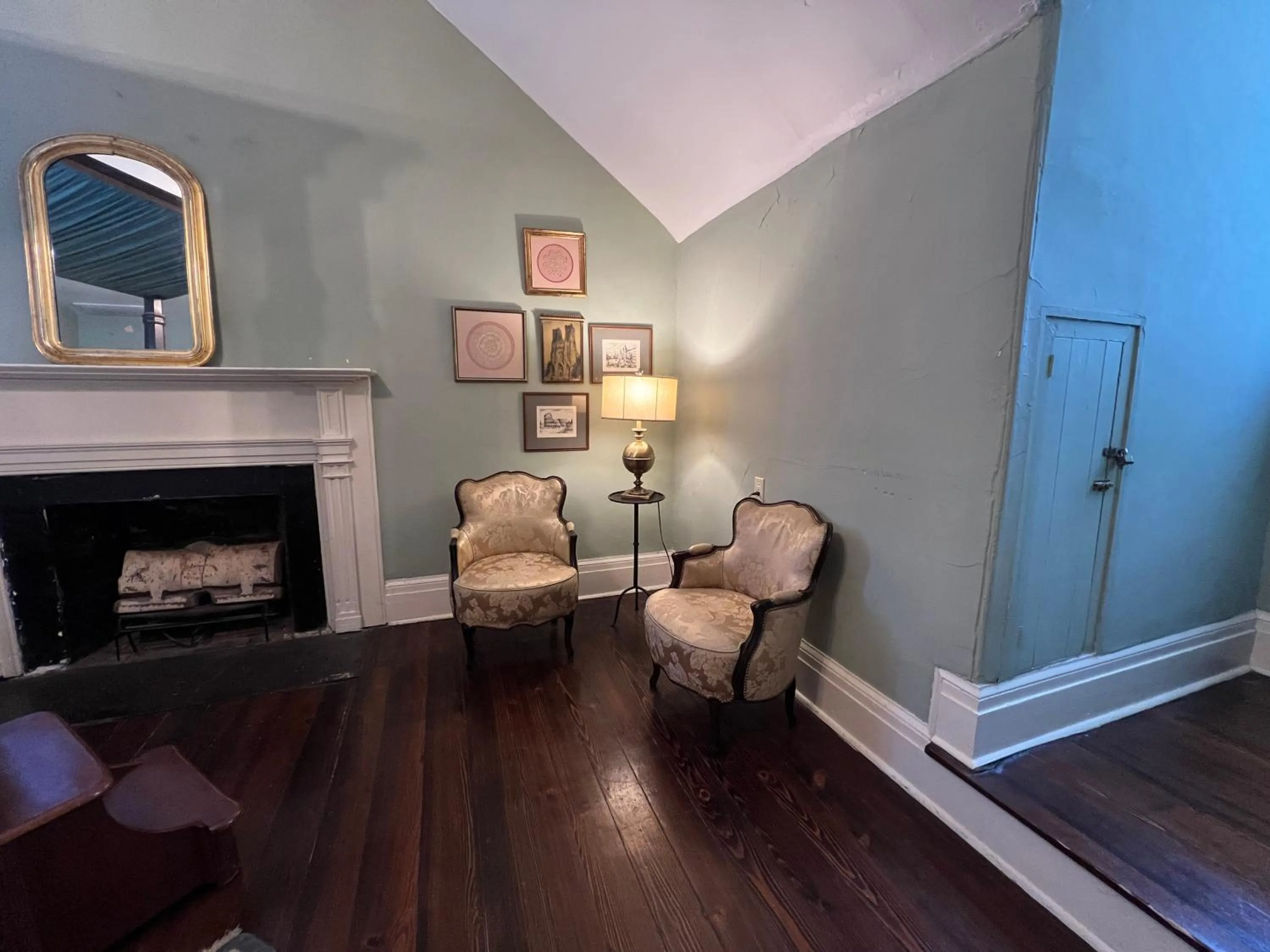 Seating area in The Myrtles