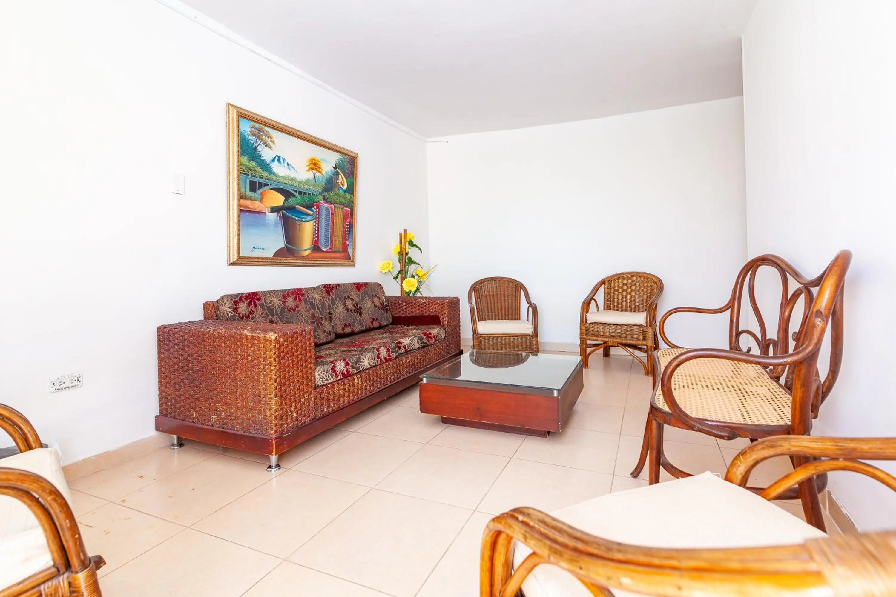 Living room in Ayenda Orquidea 19