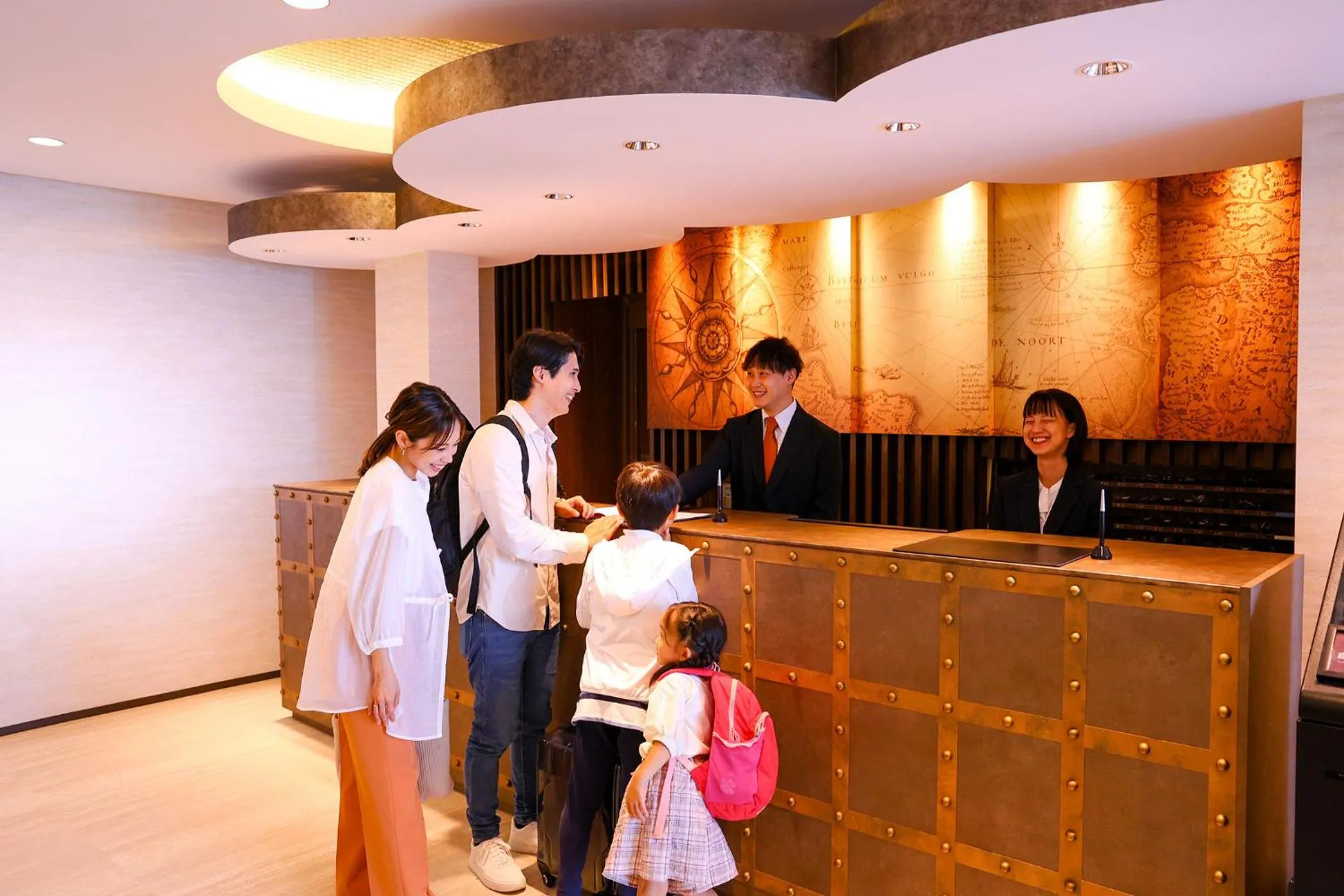 Lobby or reception in Ooedo Onsen Monogatari Premium Atami