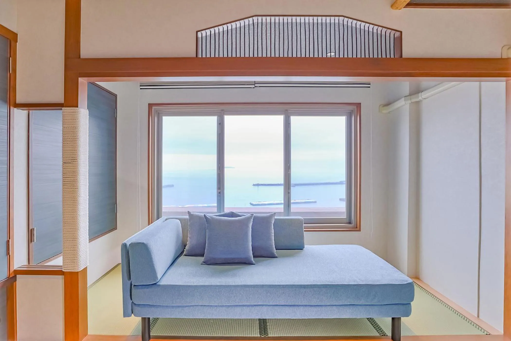 Photo of the whole room, Bed in Ooedo Onsen Monogatari Premium Atami