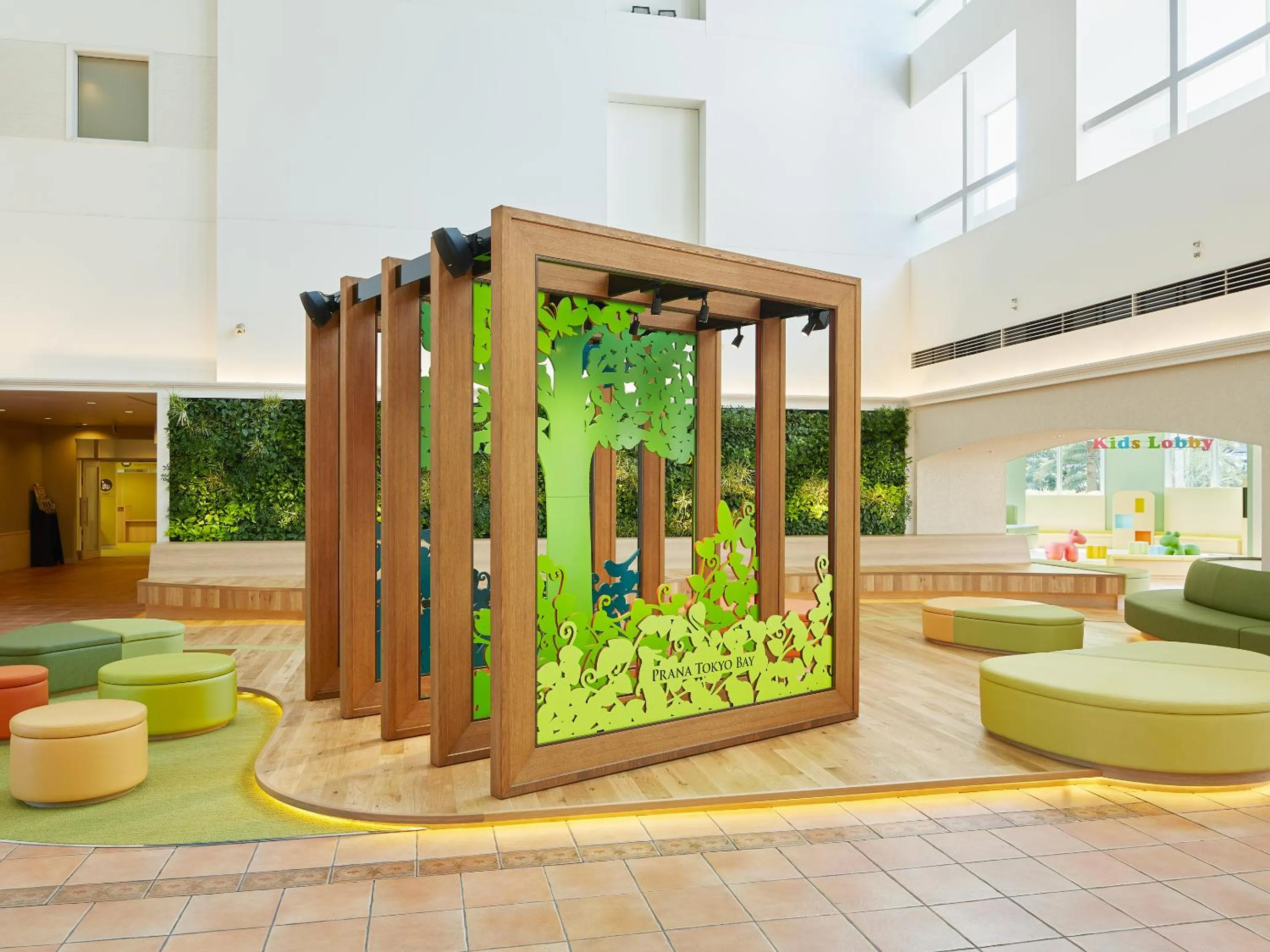 Children play ground in Mitsui Garden Hotel Prana Tokyo Bay