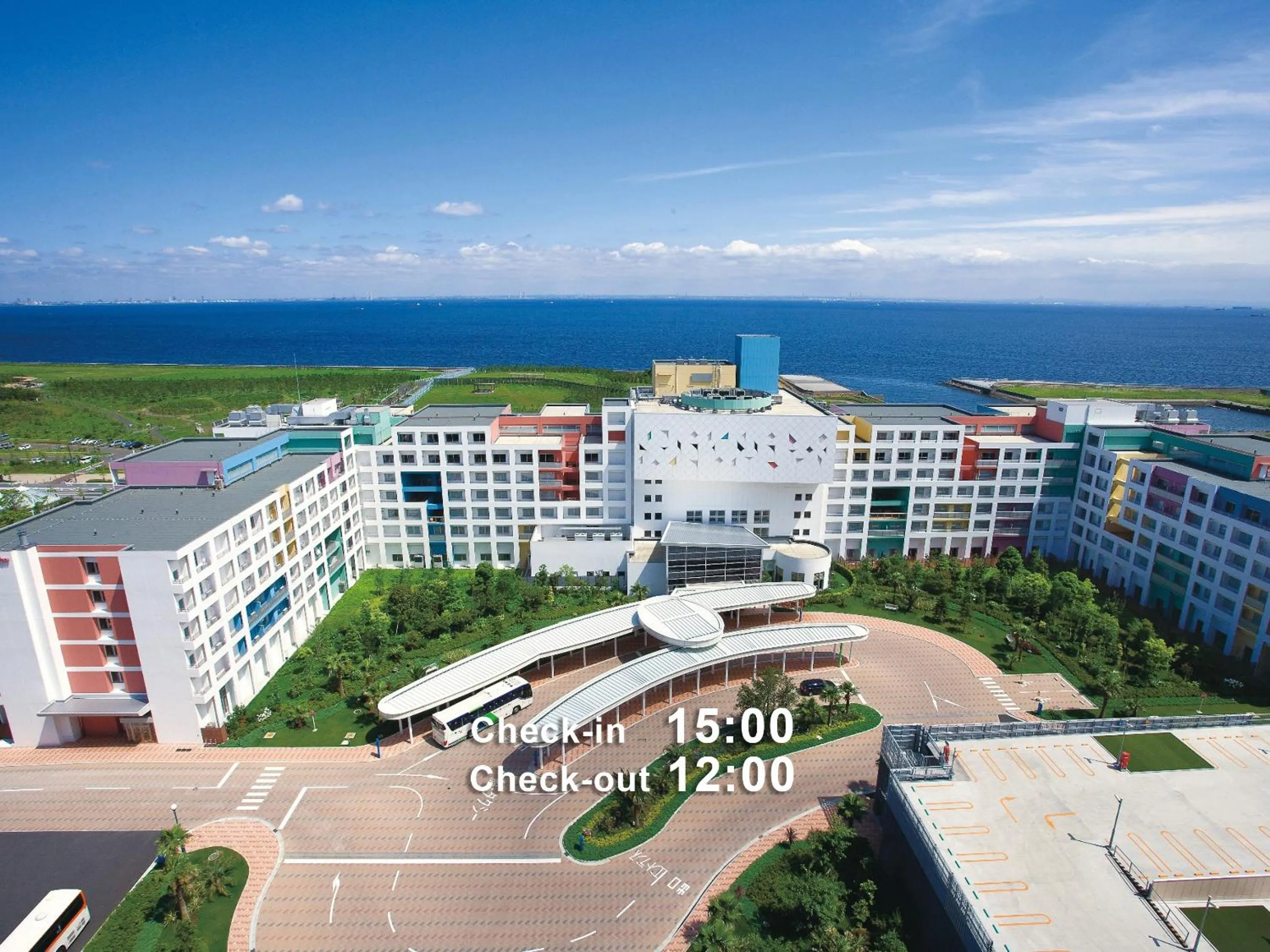 Property building in Mitsui Garden Hotel Prana Tokyo Bay