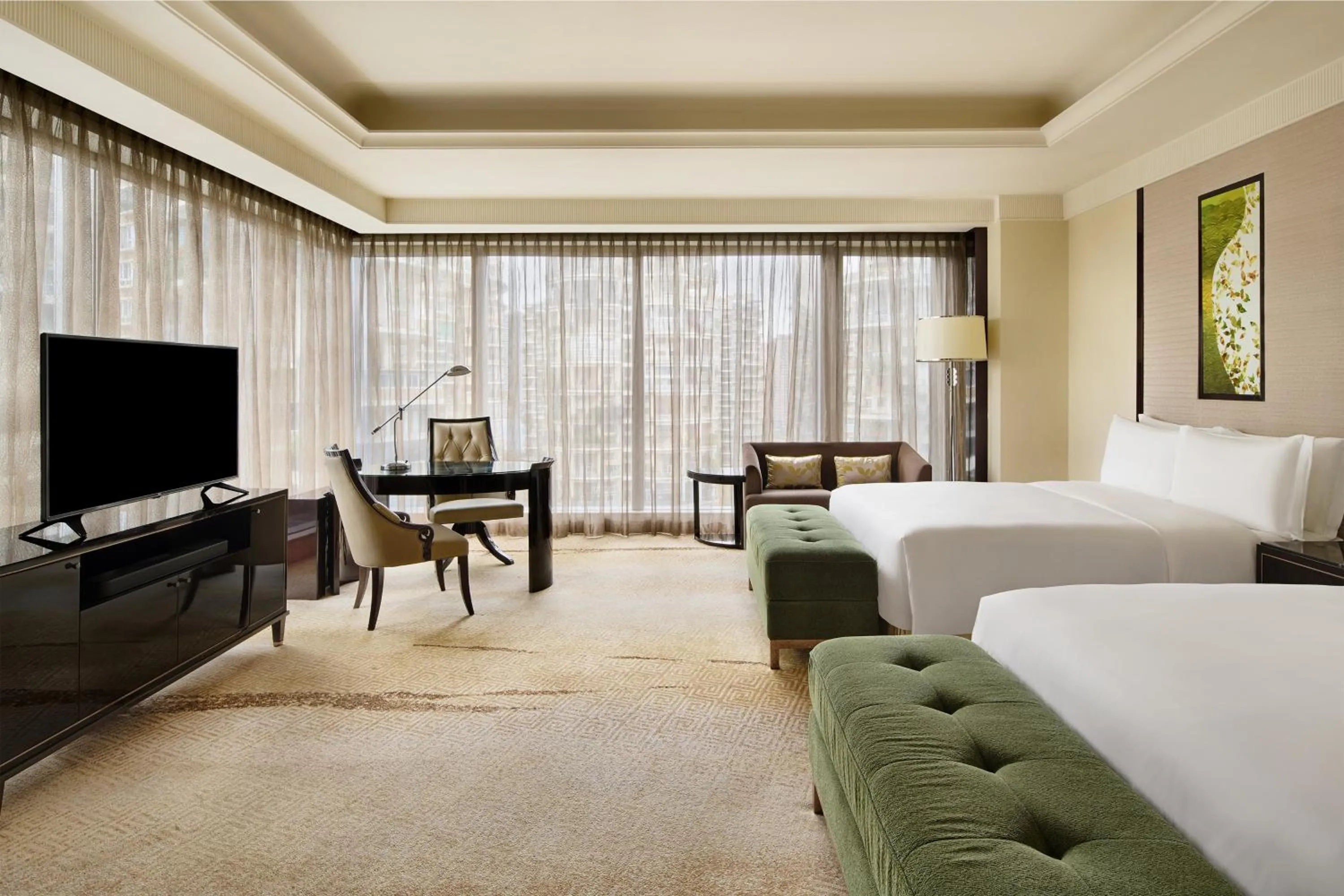 Photo of the whole room, Bed in Vignette Collection Palm Springs Hotel Chengdu by IHG